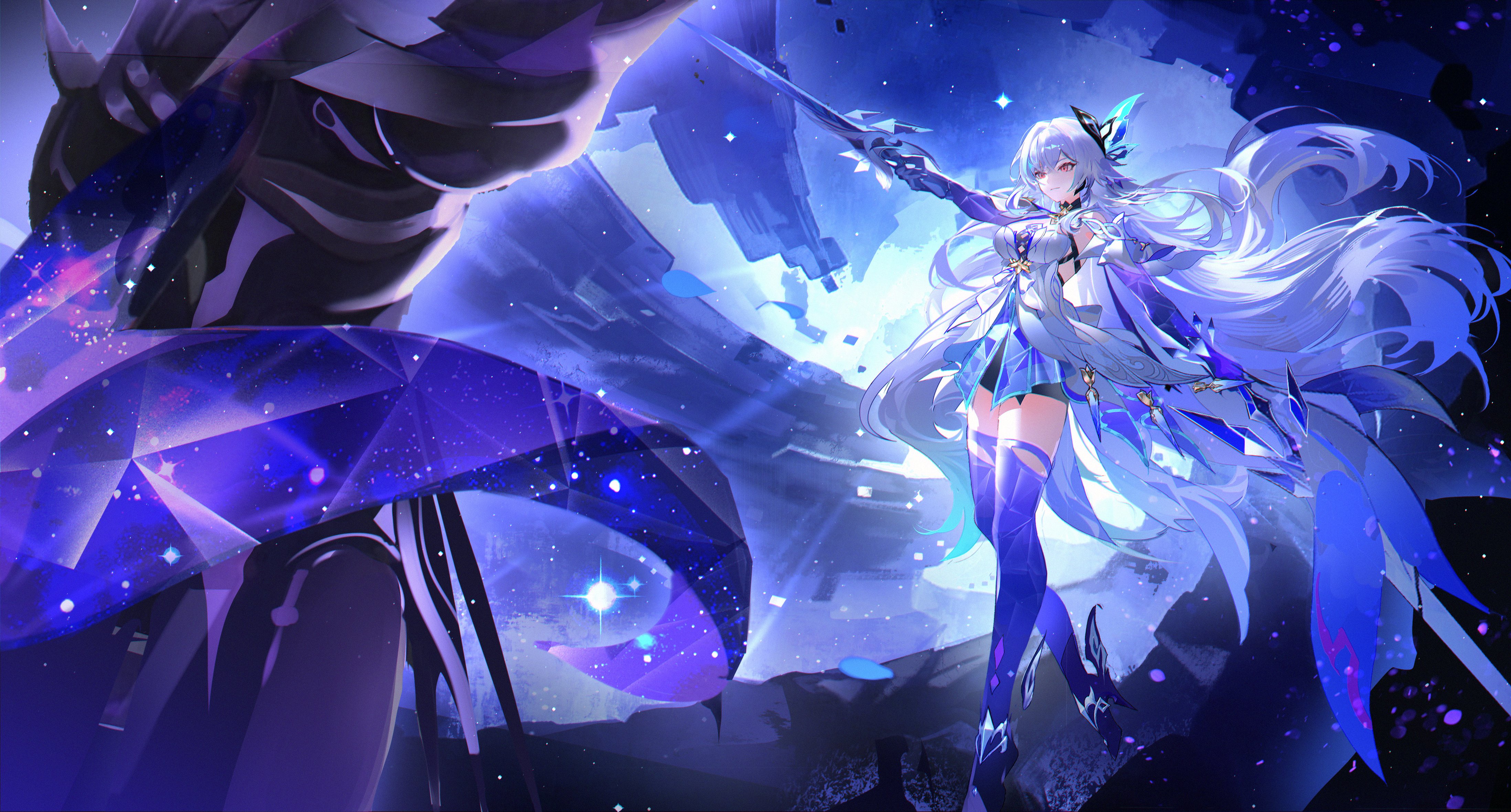 Skirk Genshin Impact 4K Wallpaper