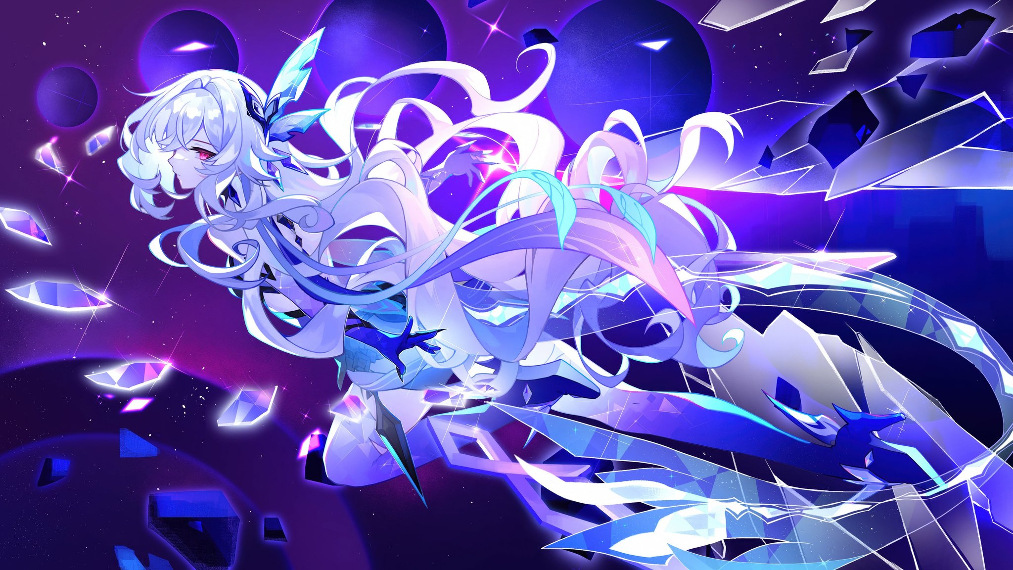 Skirk Genshin Impact 4K Wallpaper