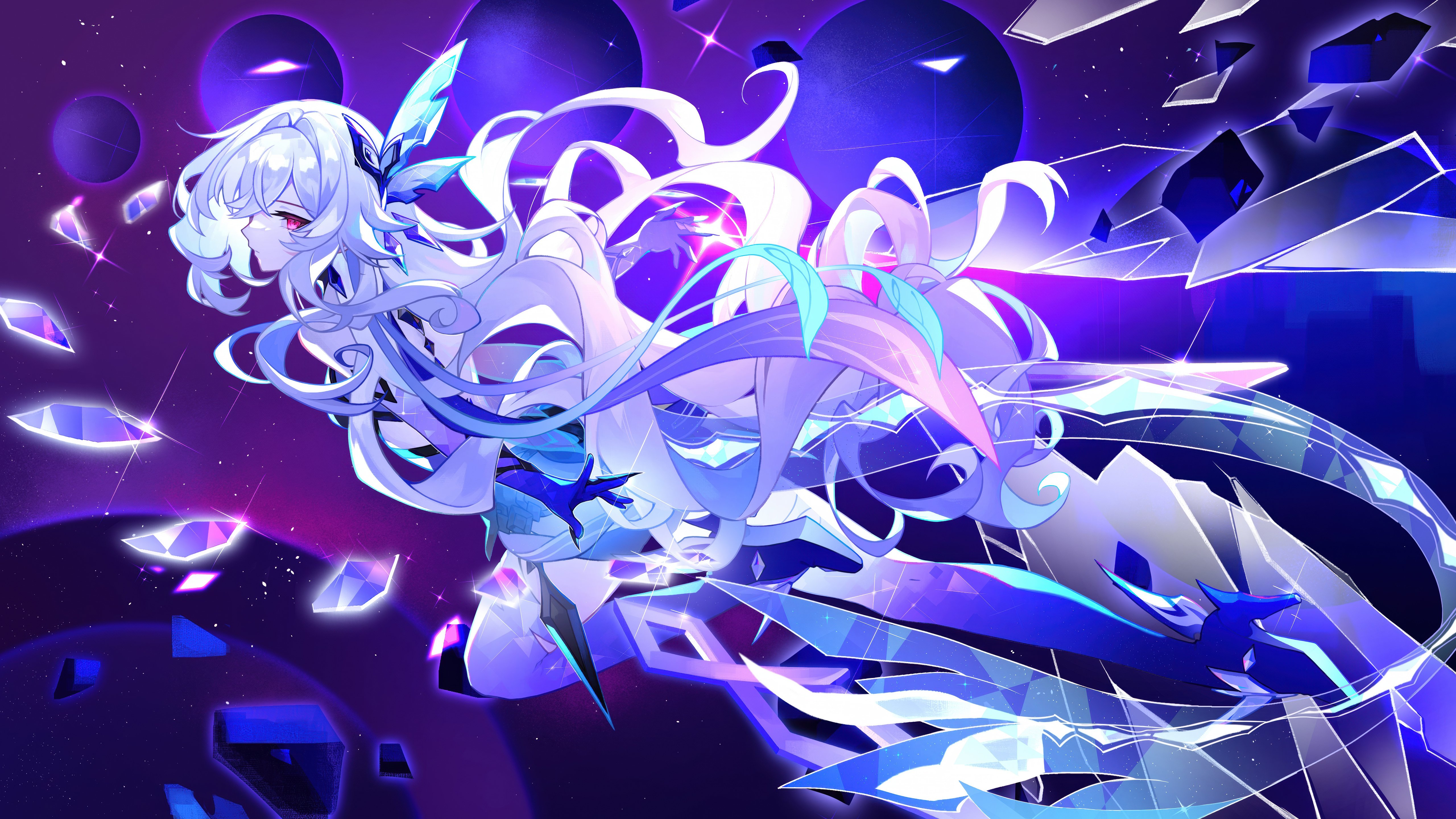 Skirk Genshin Impact 4K Wallpaper