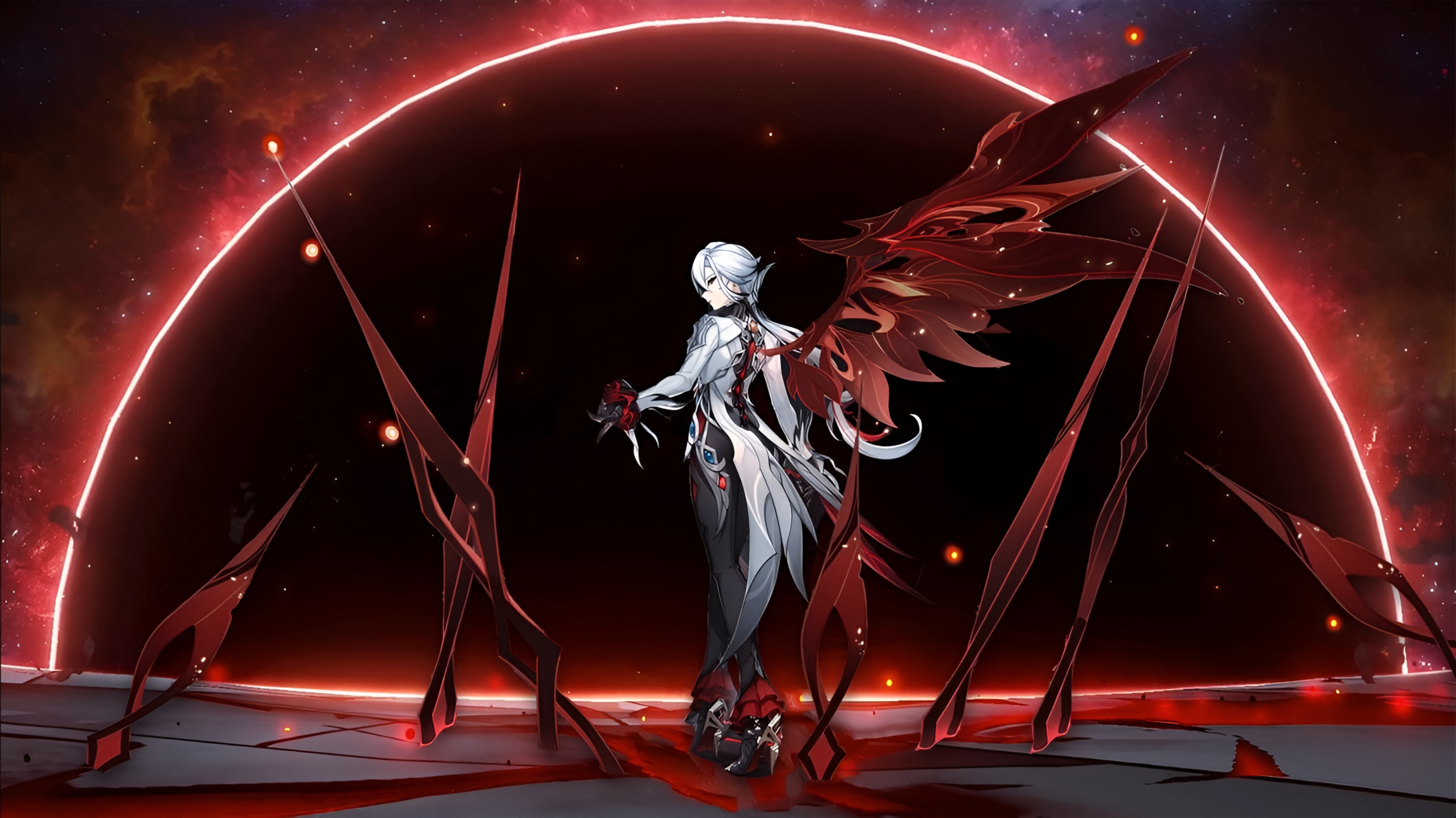 Arlecchino Genshin Impact 4K Wallpaper