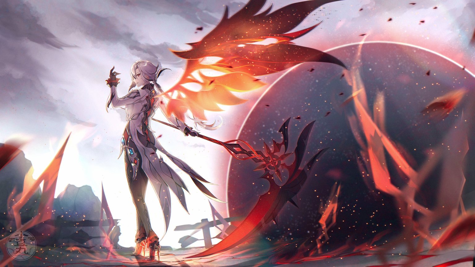 Arlecchino Genshin Impact 4K Wallpaper