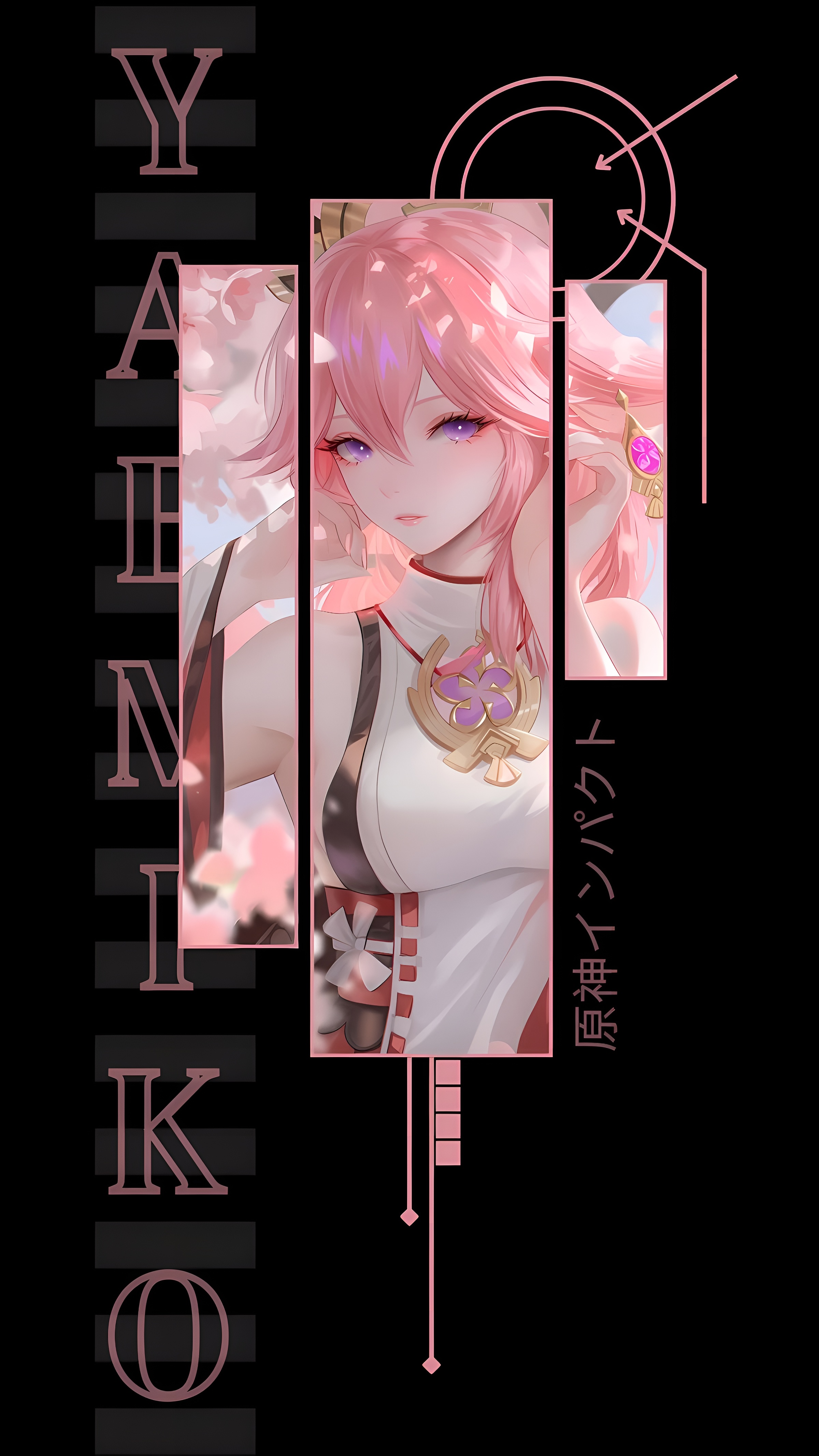 Yae Miko Genshin Impact 4K Wallpaper