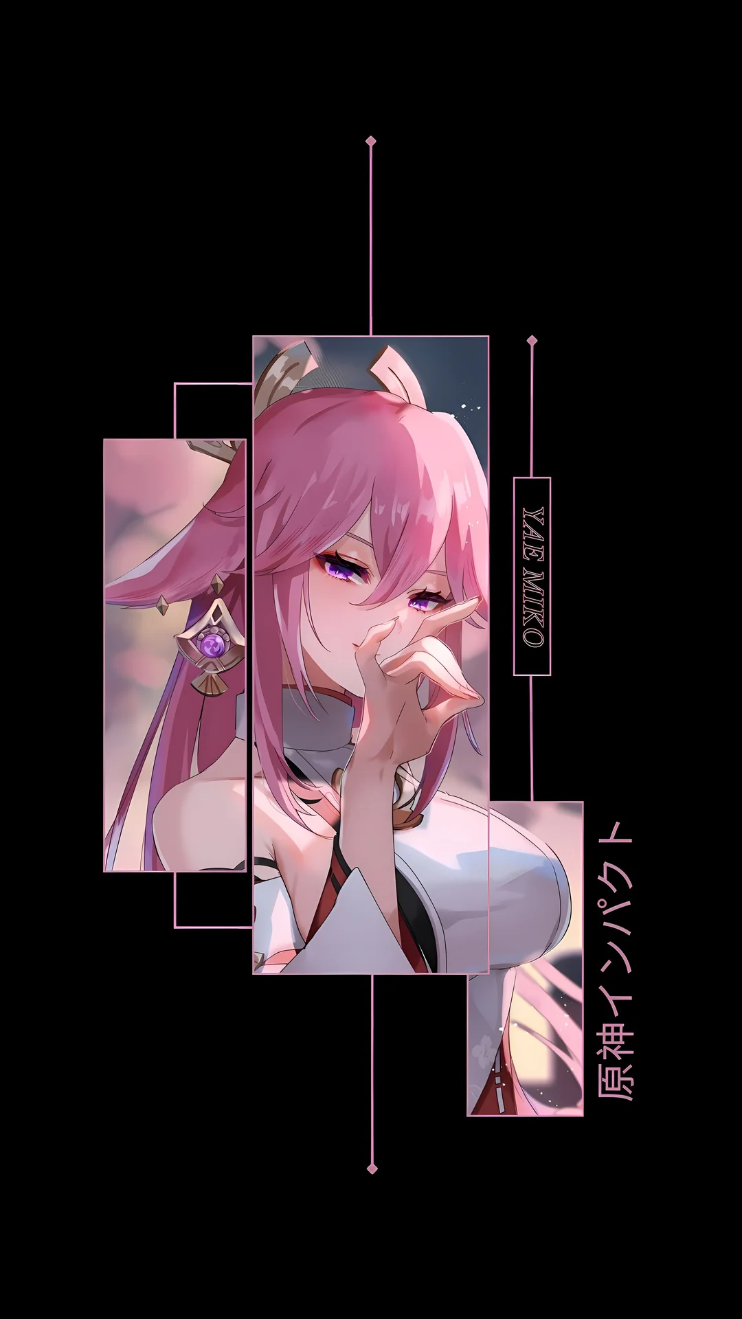 Yae Miko Genshin Impact 4K Wallpaper