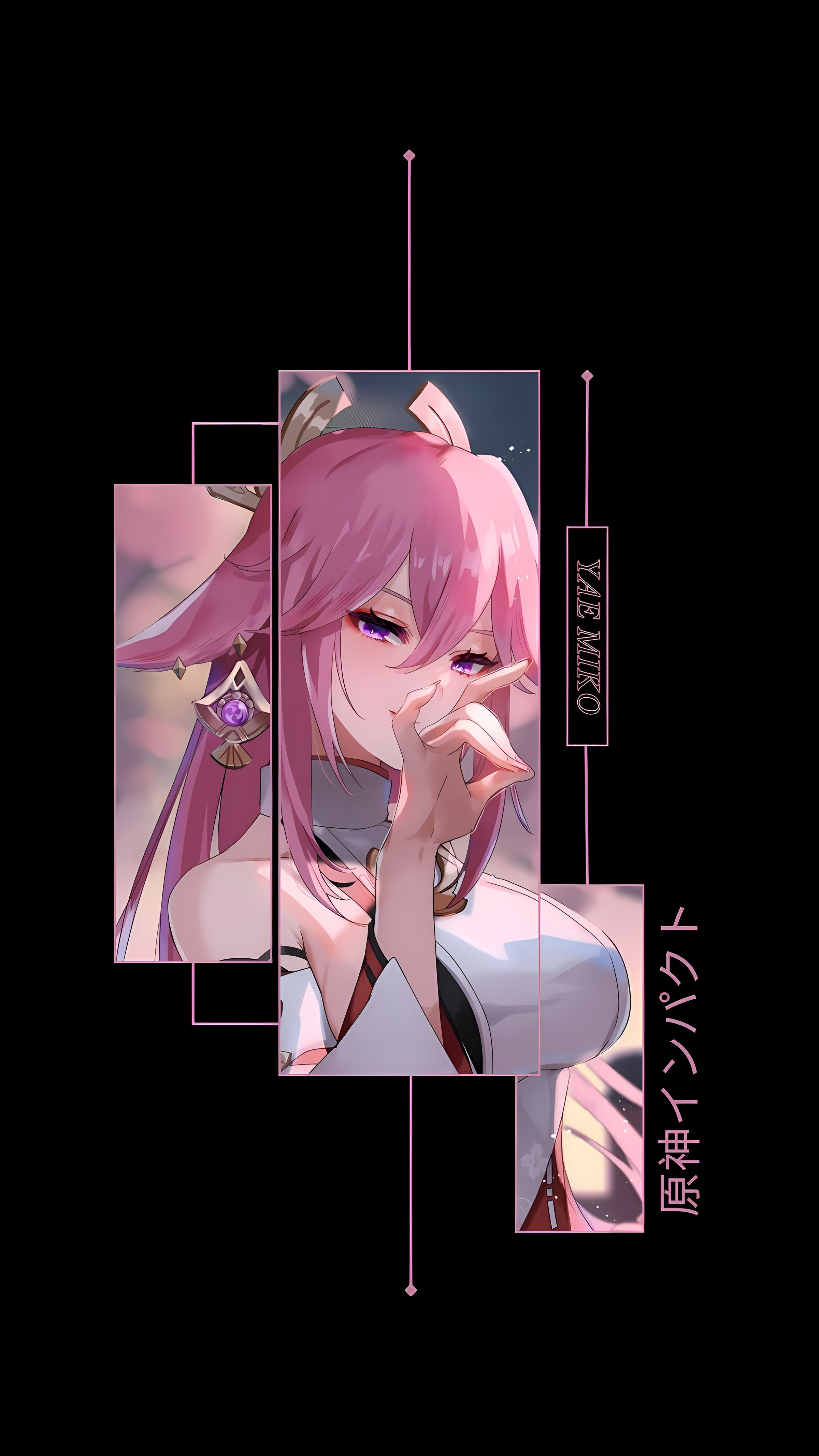 Yae Miko Genshin Impact 4K Wallpaper