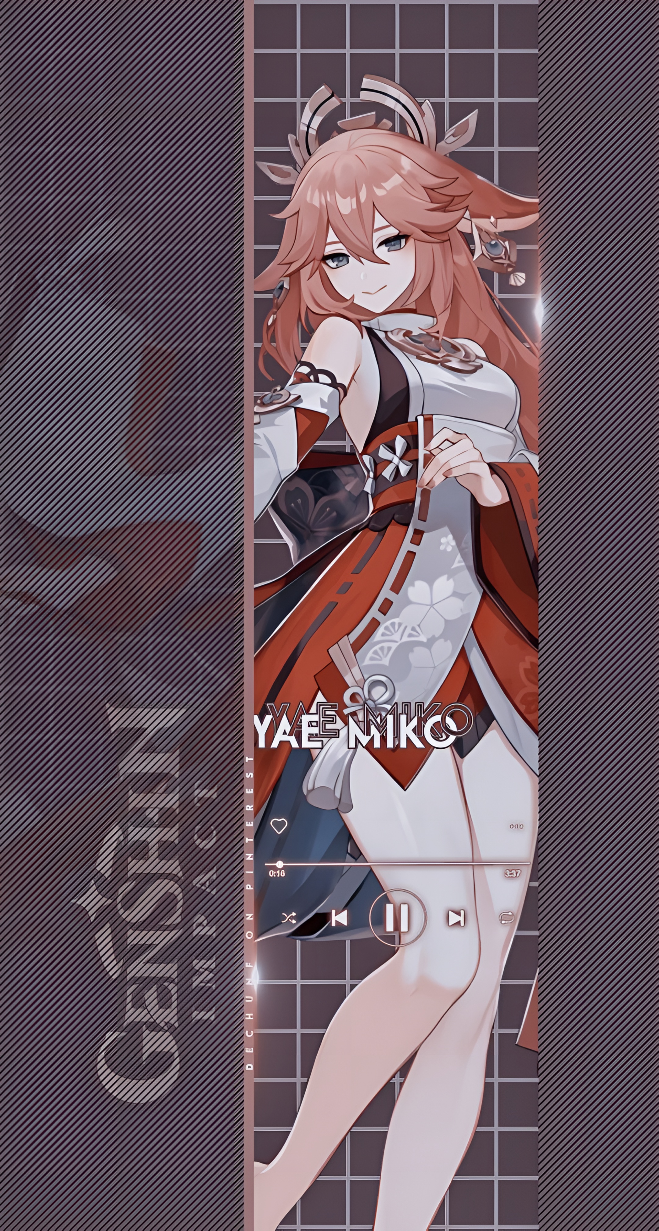 Yae Miko Genshin Impact 4K Wallpaper