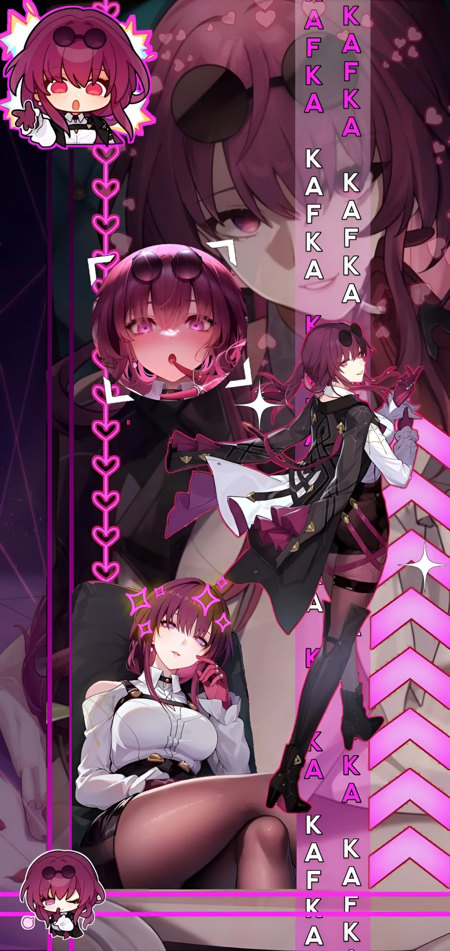 Kafka Honkai Star Rail Sfondo 4K