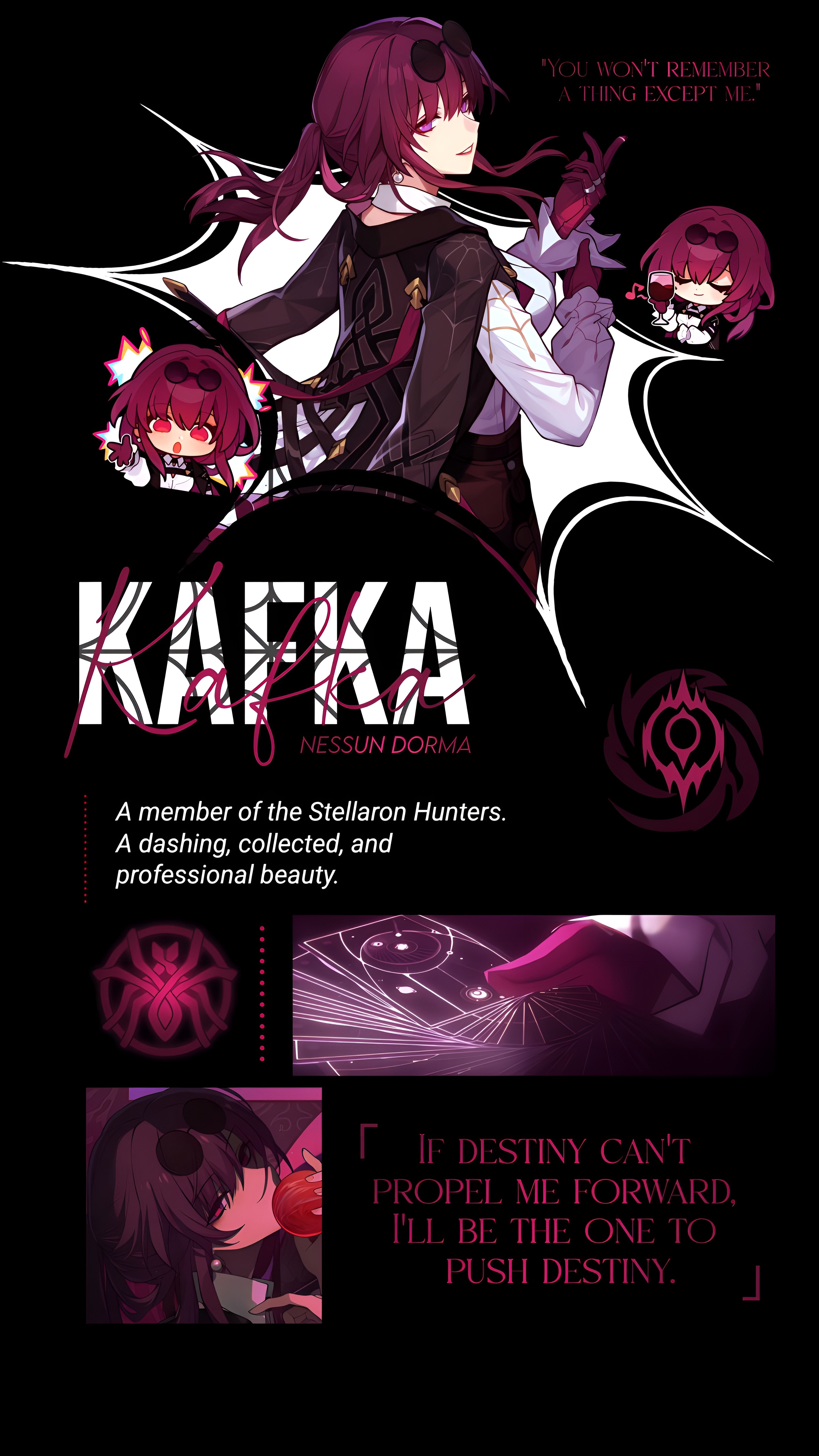 Kafka Honkai Star Rail 4K Wallpaper