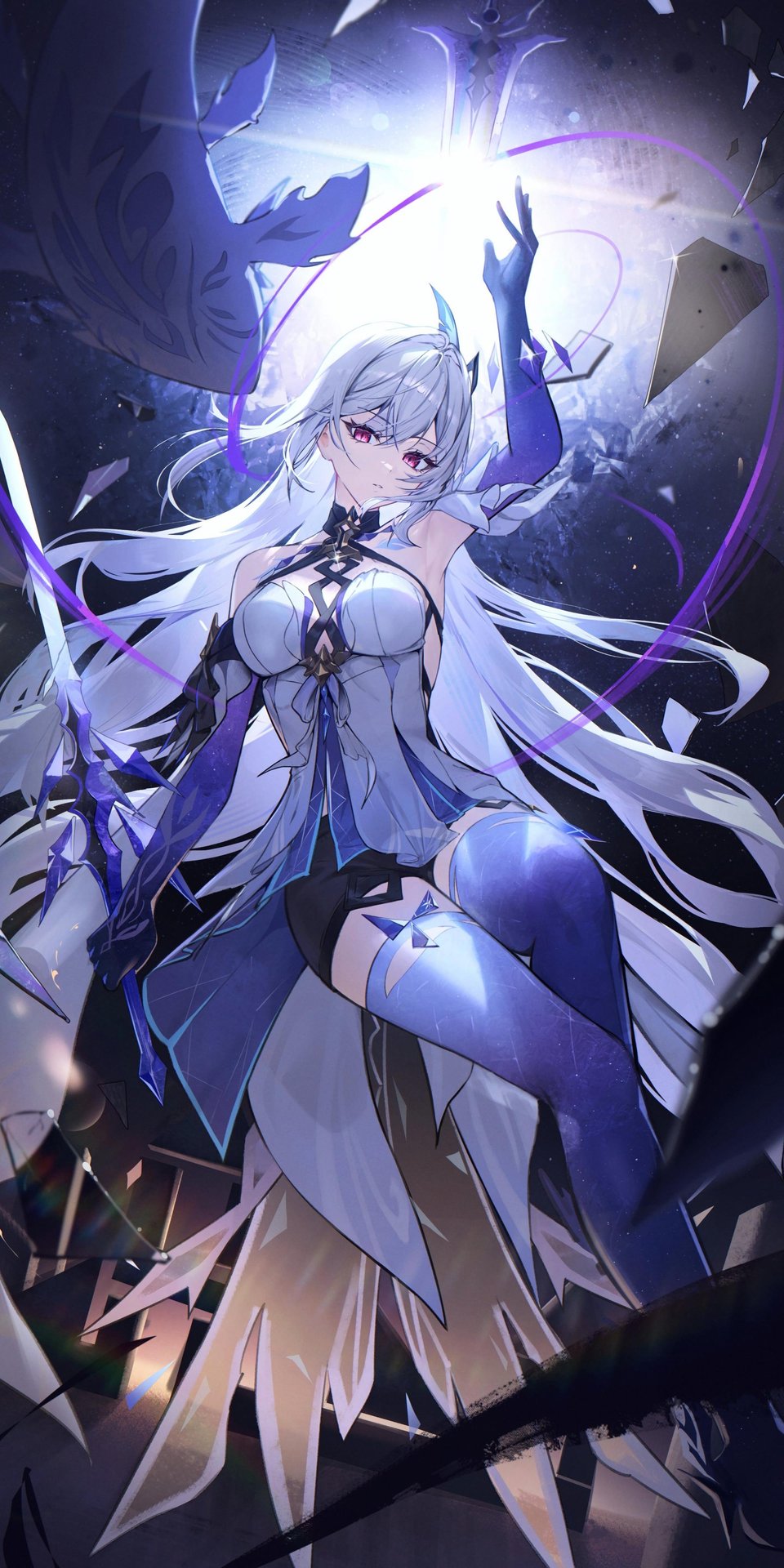 Skirk Genshin Impact 4K Anime Wallpaper