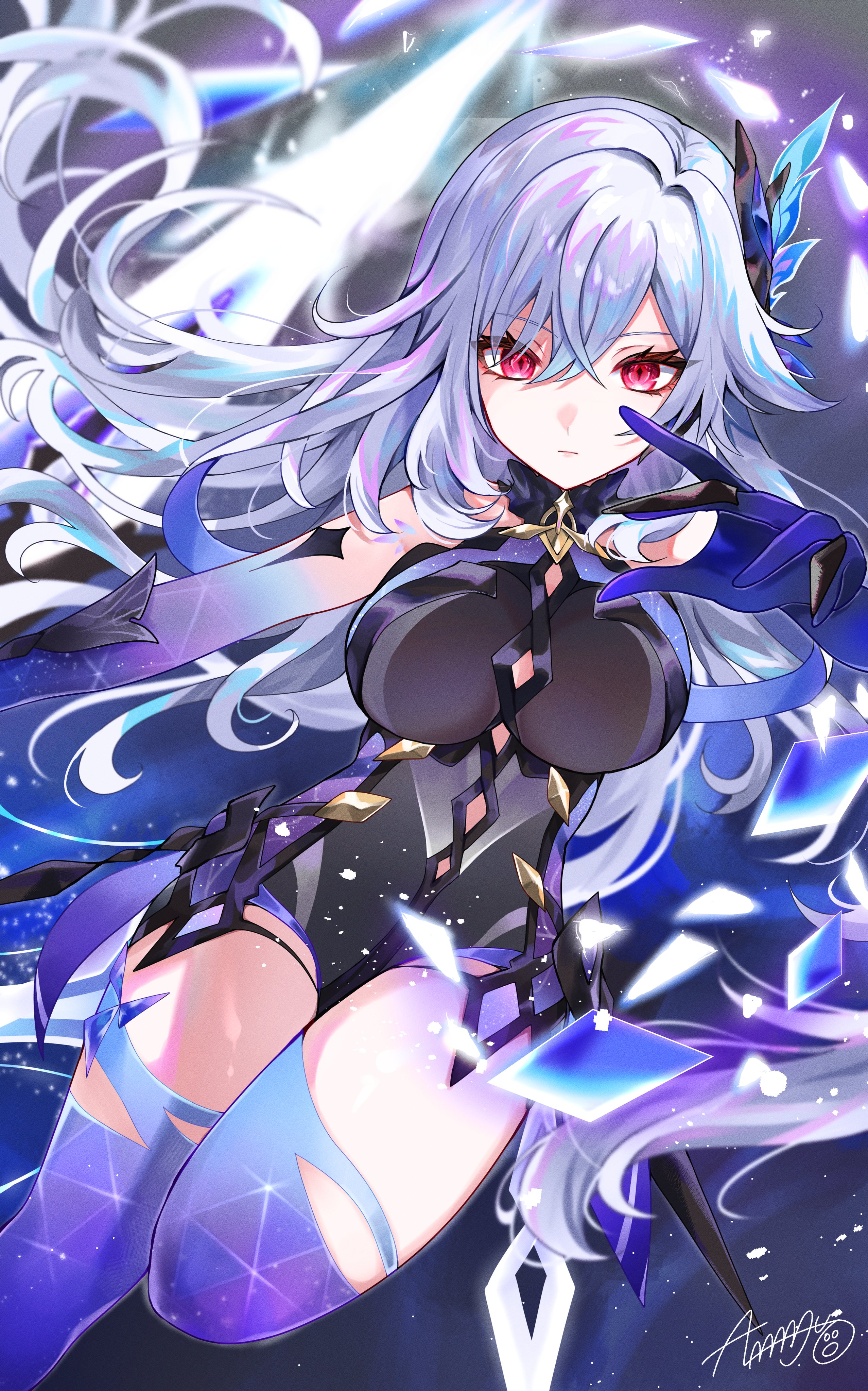 Skirk Genshin Impact 4K Anime Wallpaper