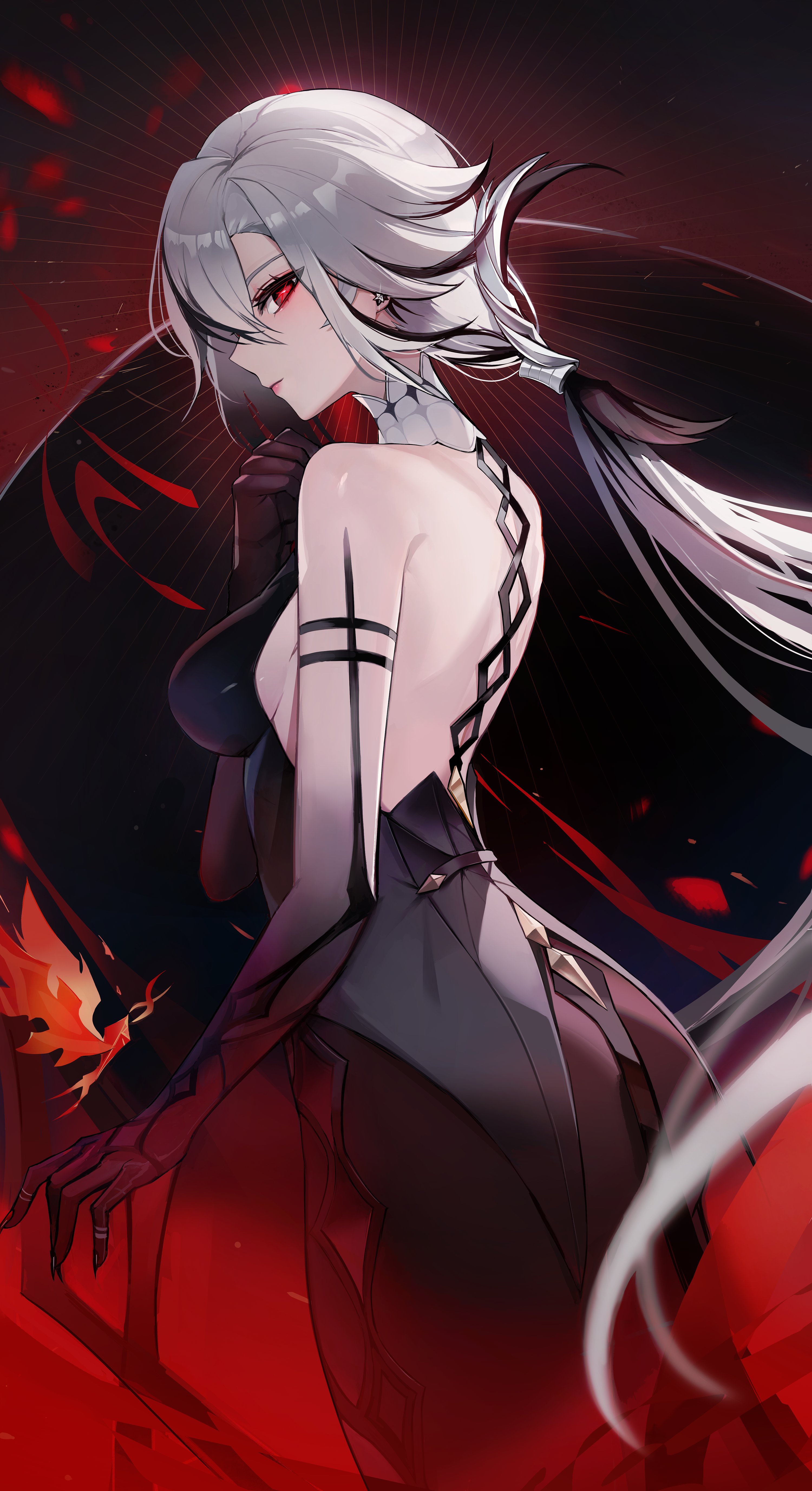 Arlecchino Genshin Impact 4K Wallpaper