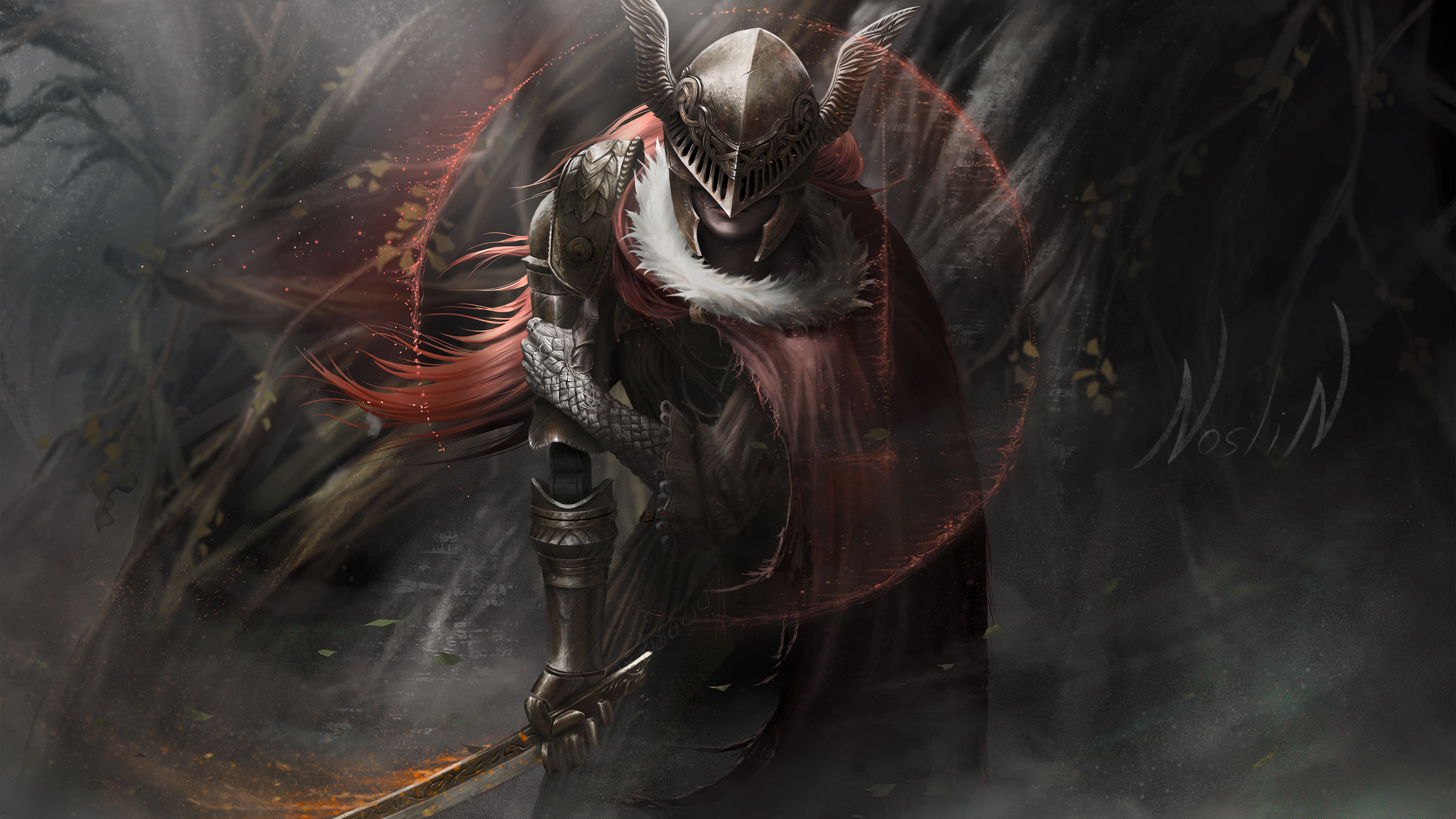 Malenia Blade of Miquella Elden Ring Wallpaper 4K