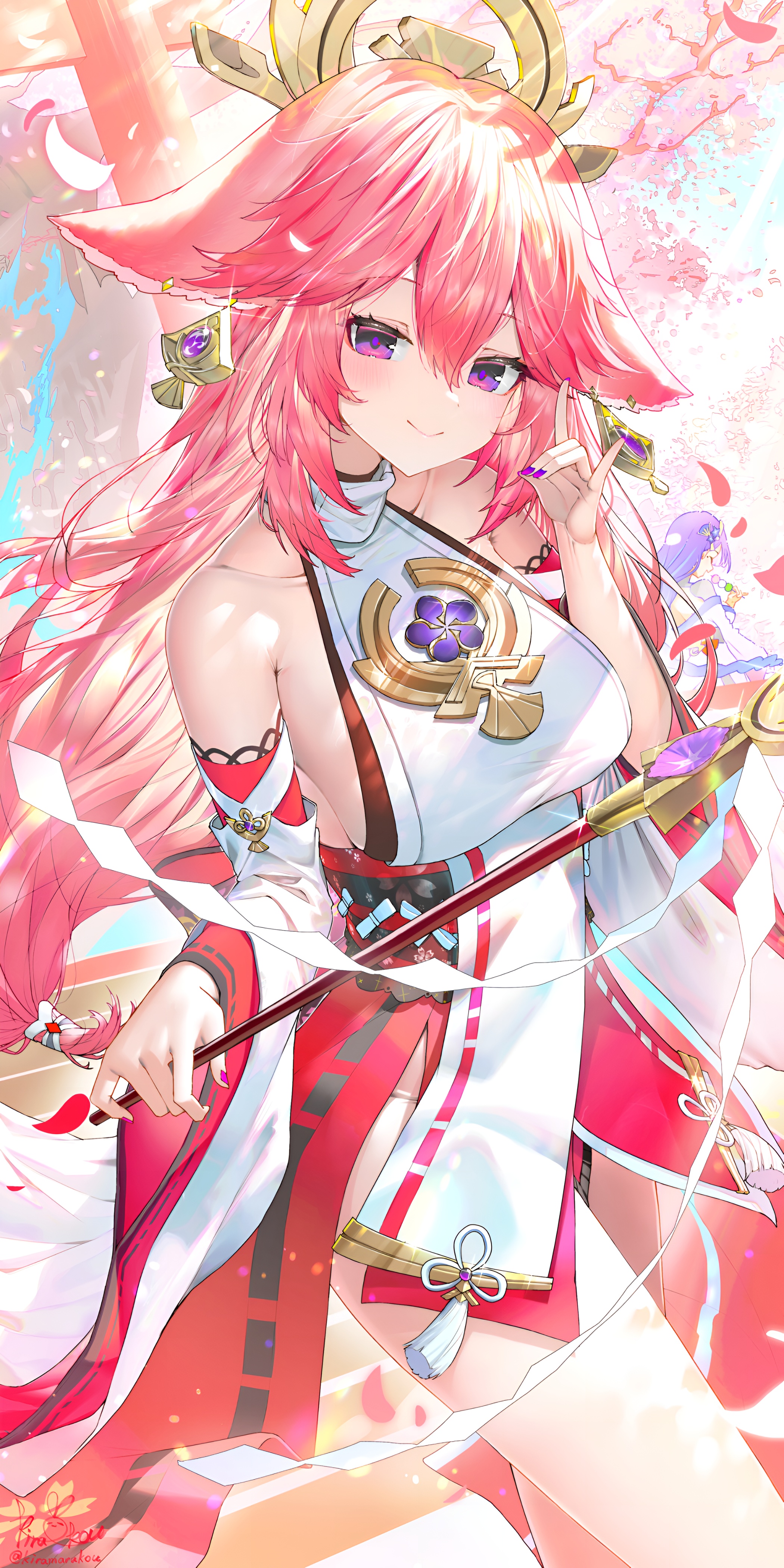 Yae Miko Genshin Impact 4K Wallpaper