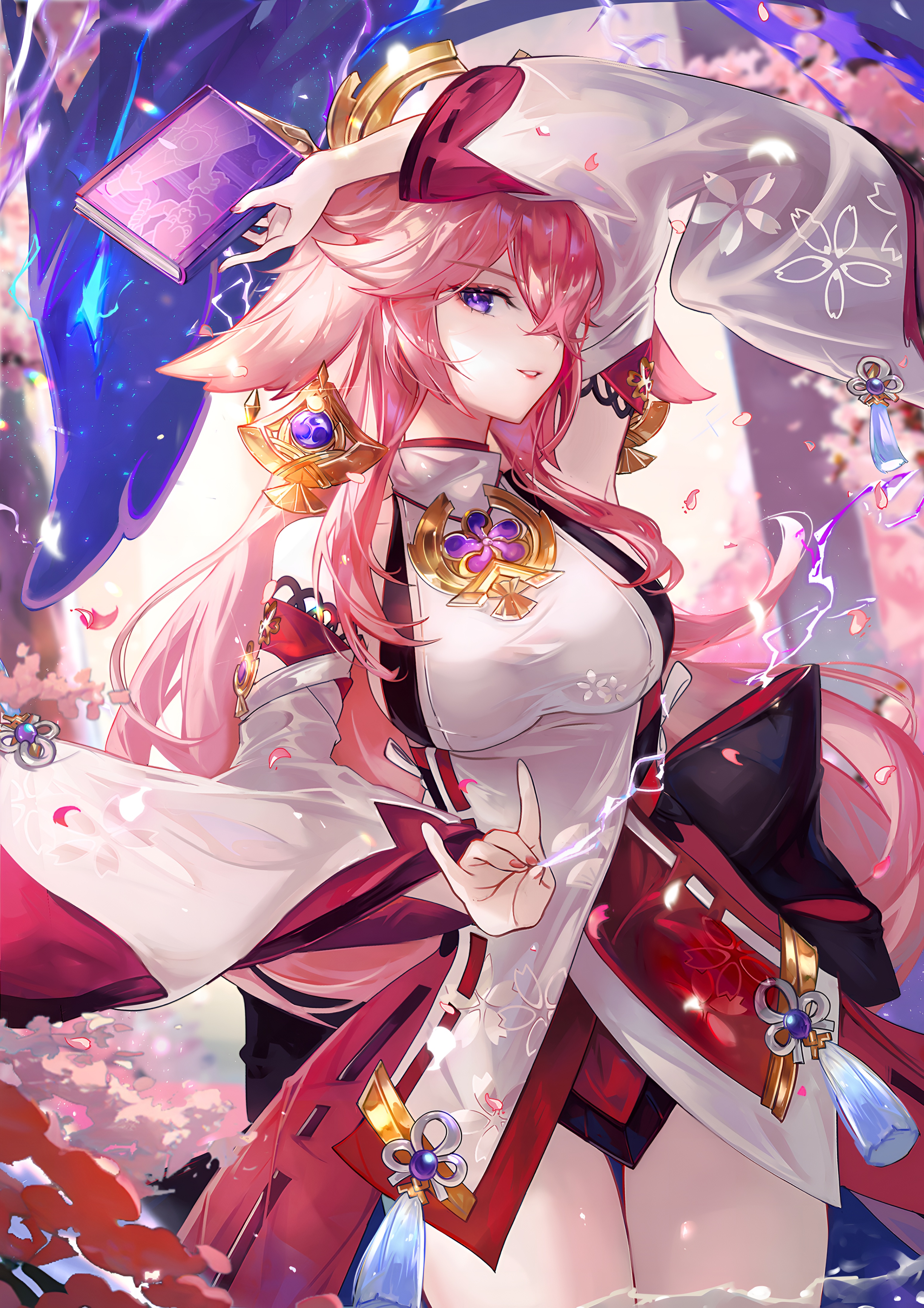 Yae Miko Genshin Impact 4K Wallpaper