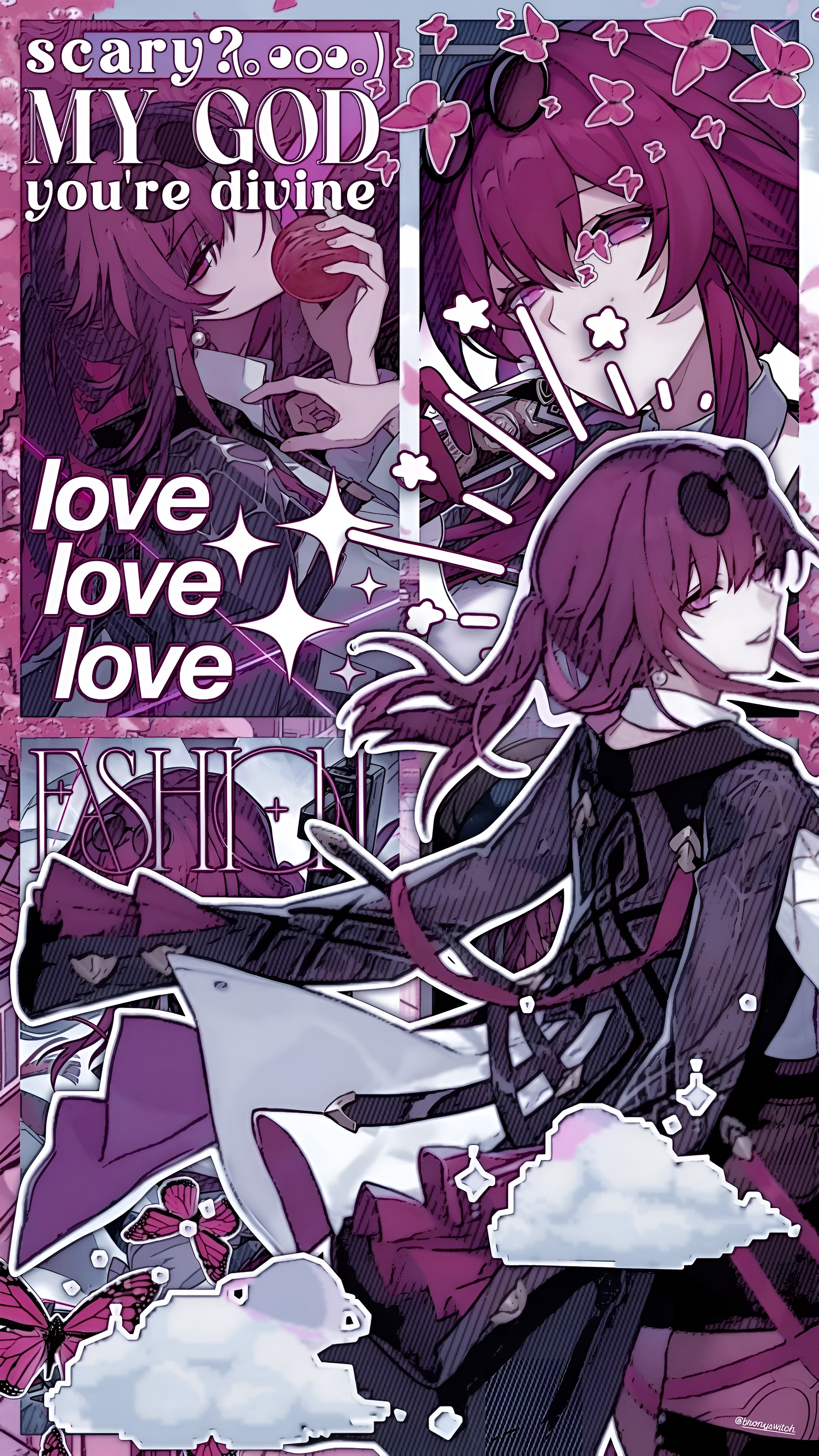 Kafka Honkai Star Rail Fashion Wallpaper