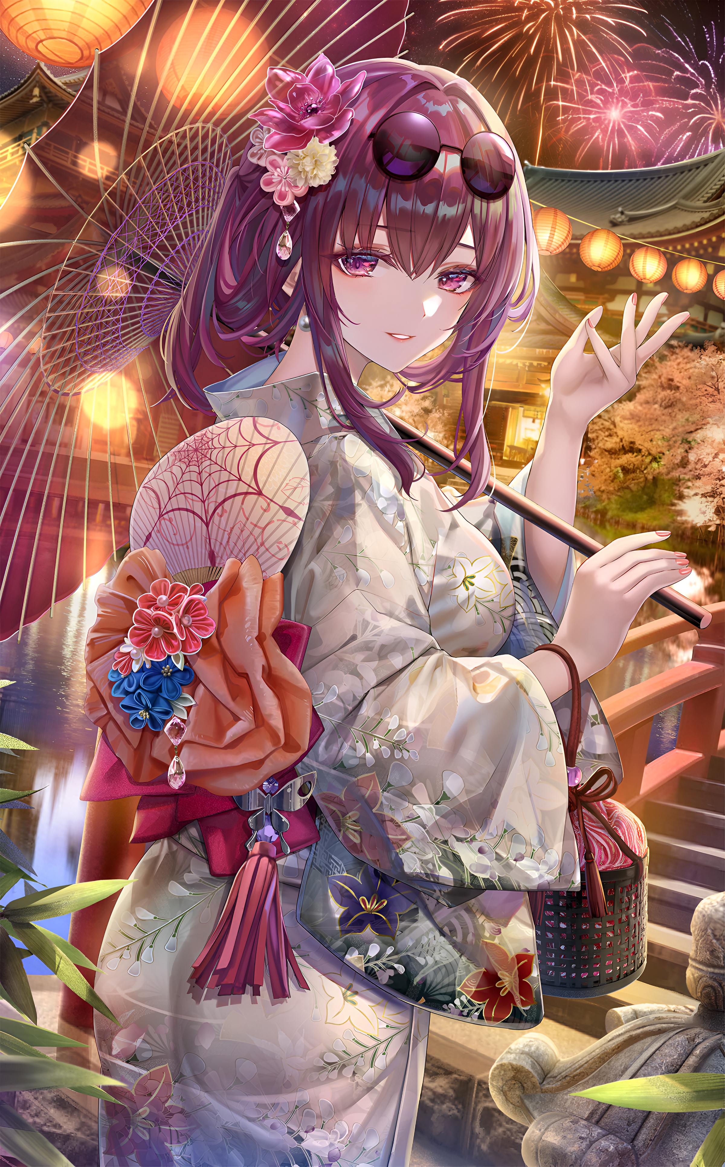 Kafka Summer Festival Wallpaper – Honkai Star Rail