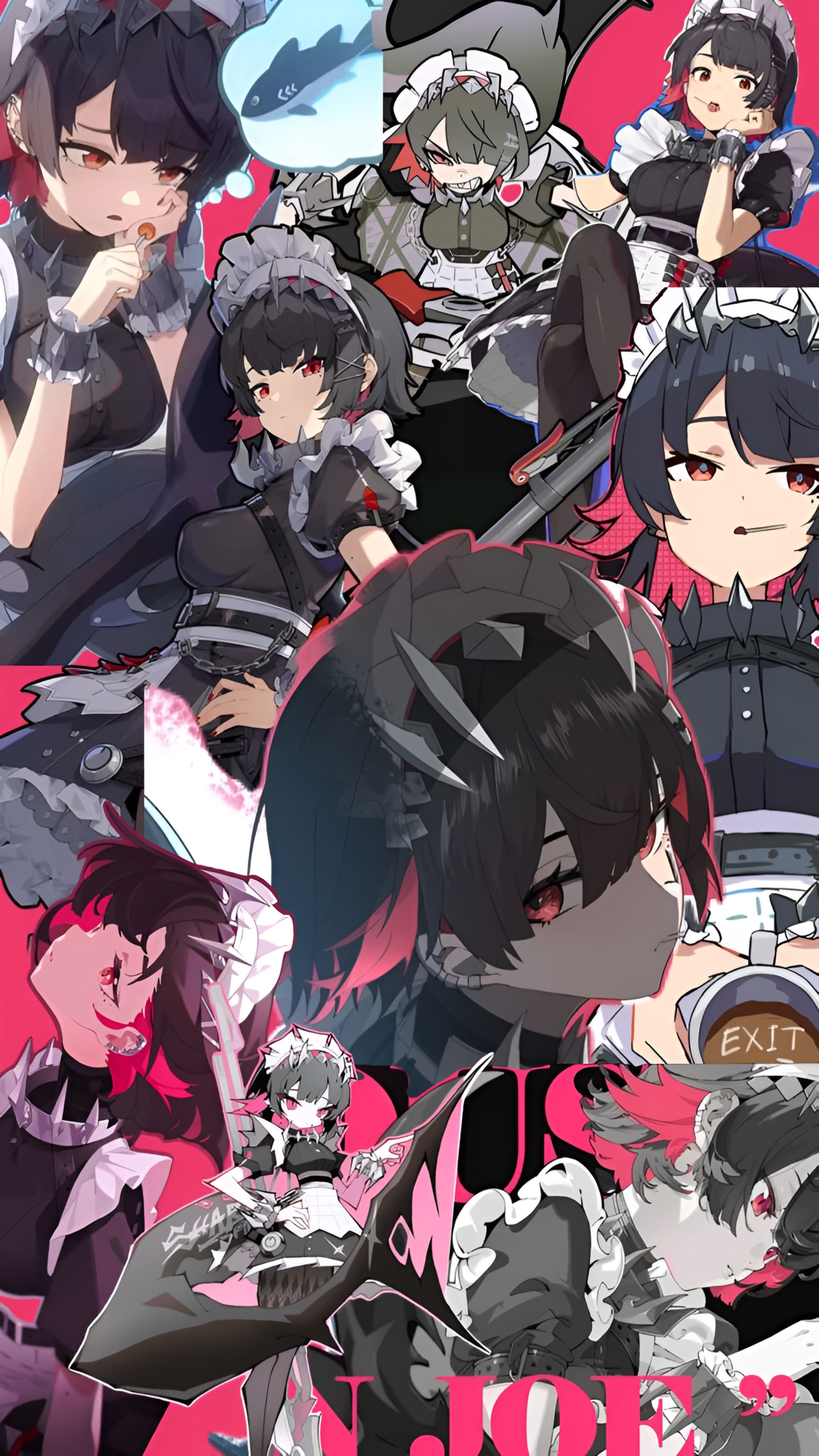 Ellen Joe Maid Wallpaper Zenless Zone Zero 4K