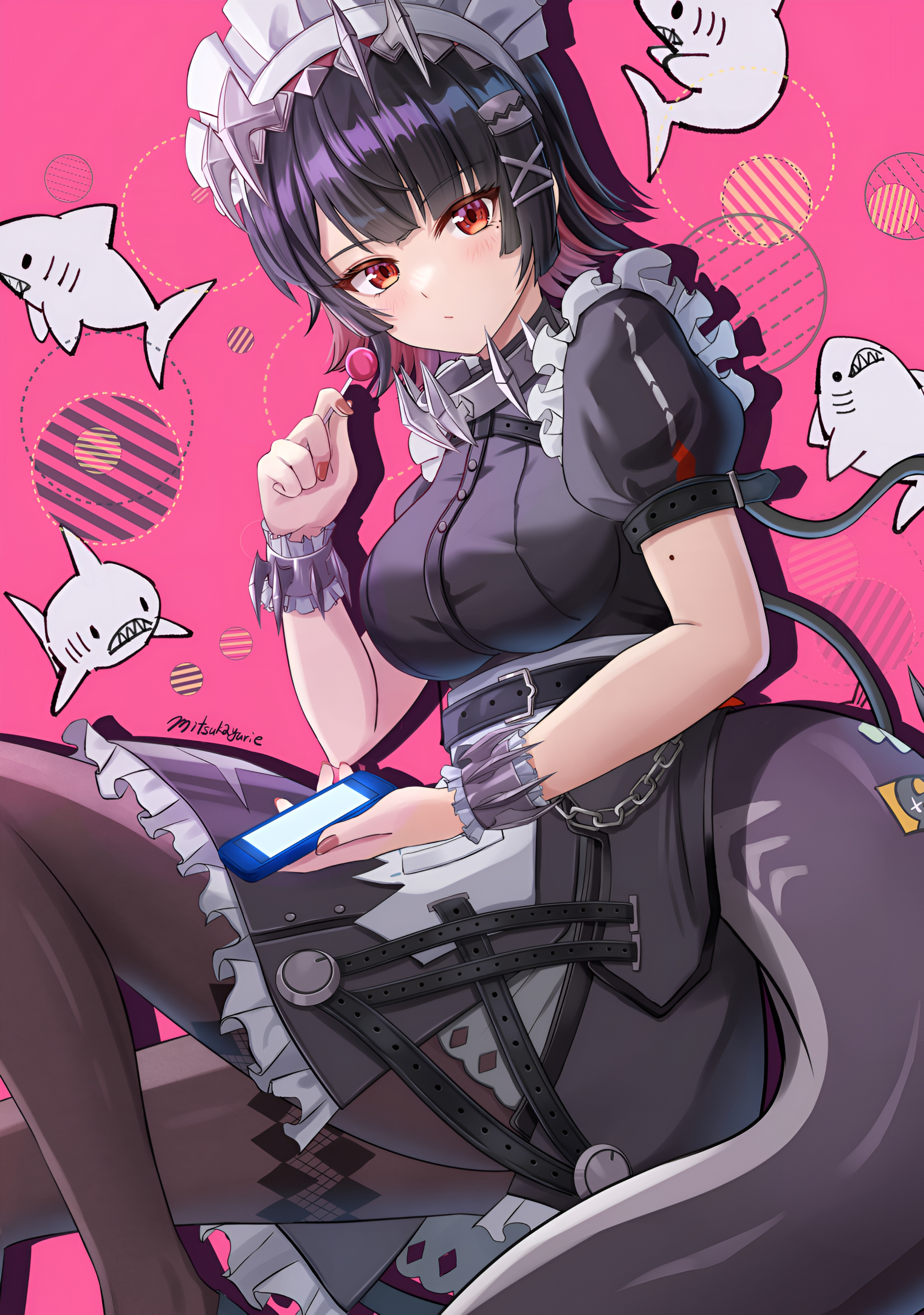 Ellen Joe Maid Wallpaper Zenless Zone Zero 4K