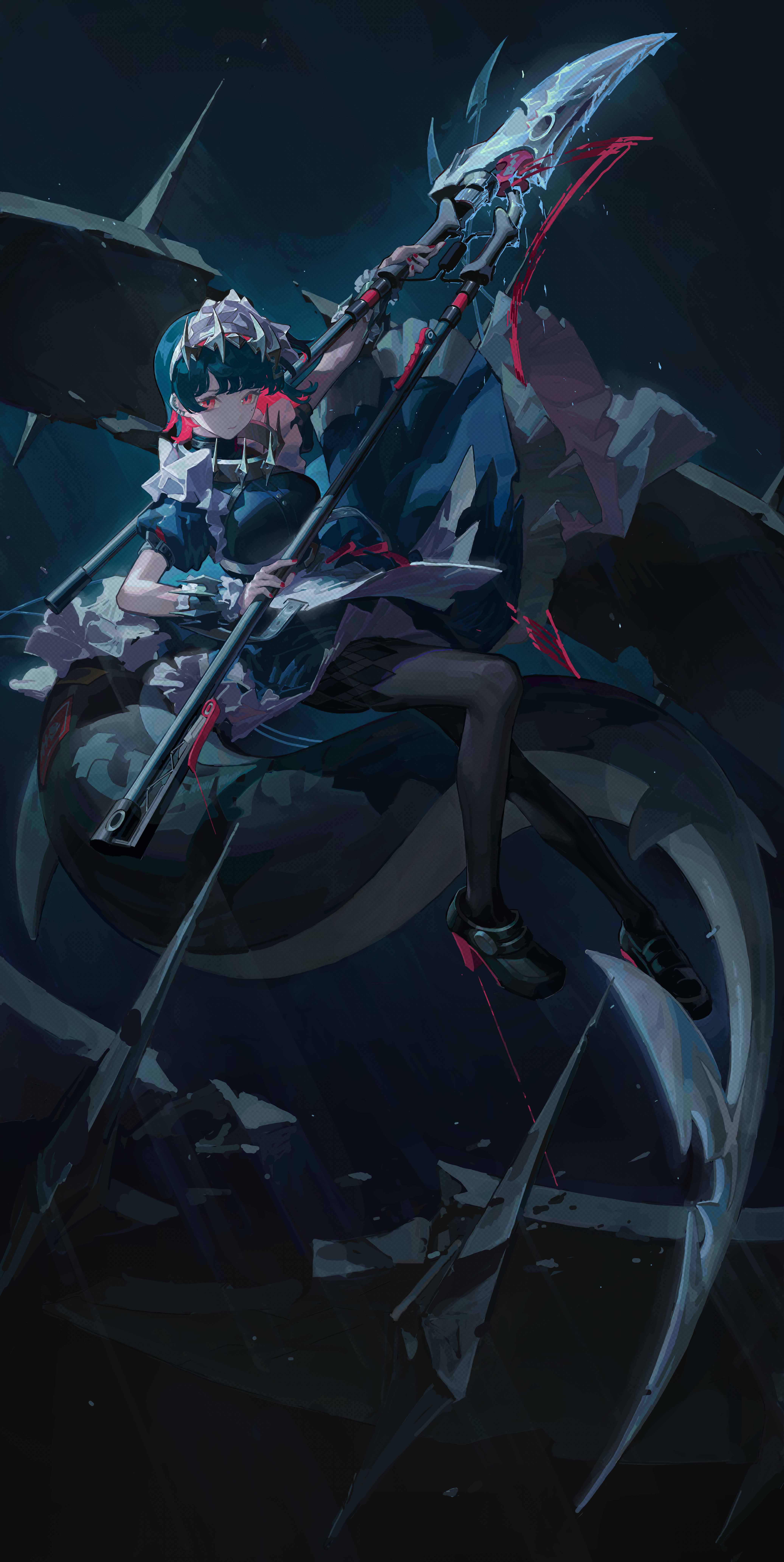 Ellen Joe Dark Warrior Wallpaper – Zenless Zone Zero