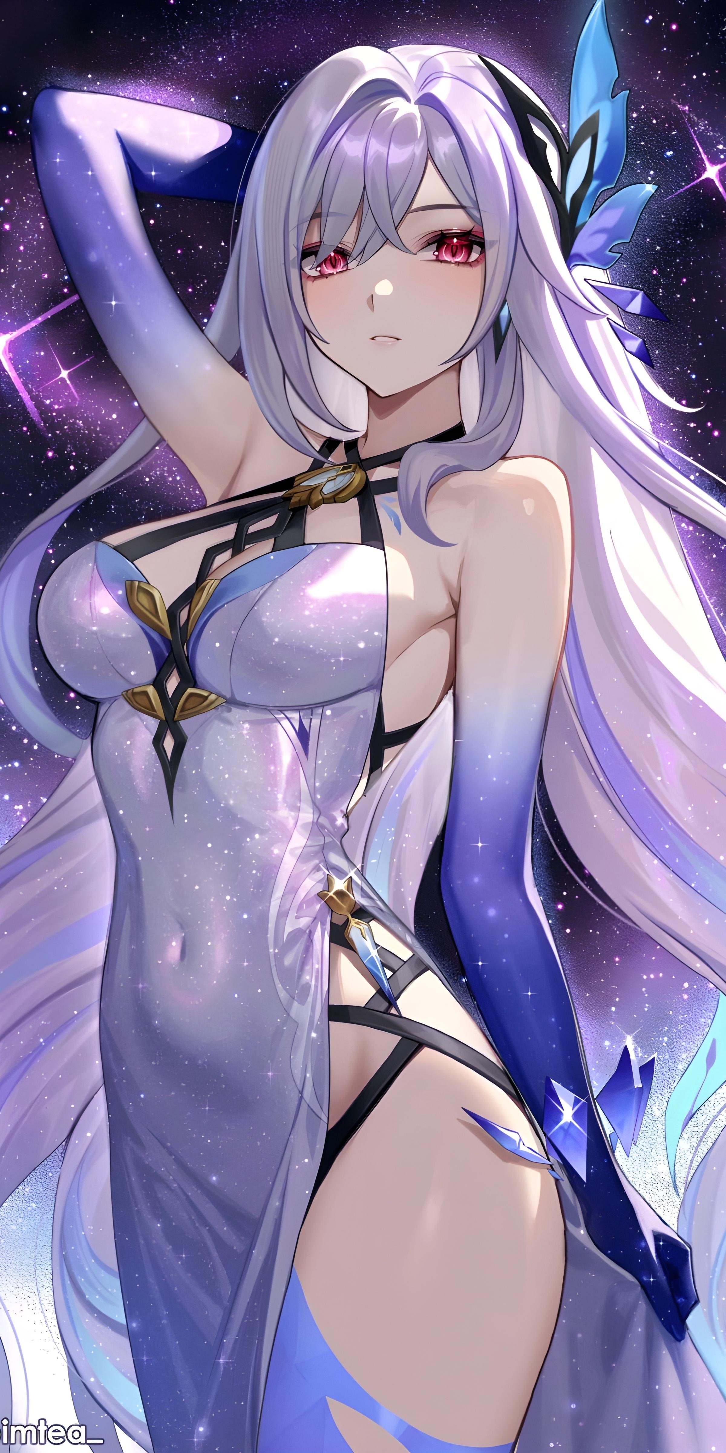 Skirk Genshin Impact 4K Anime Wallpaper