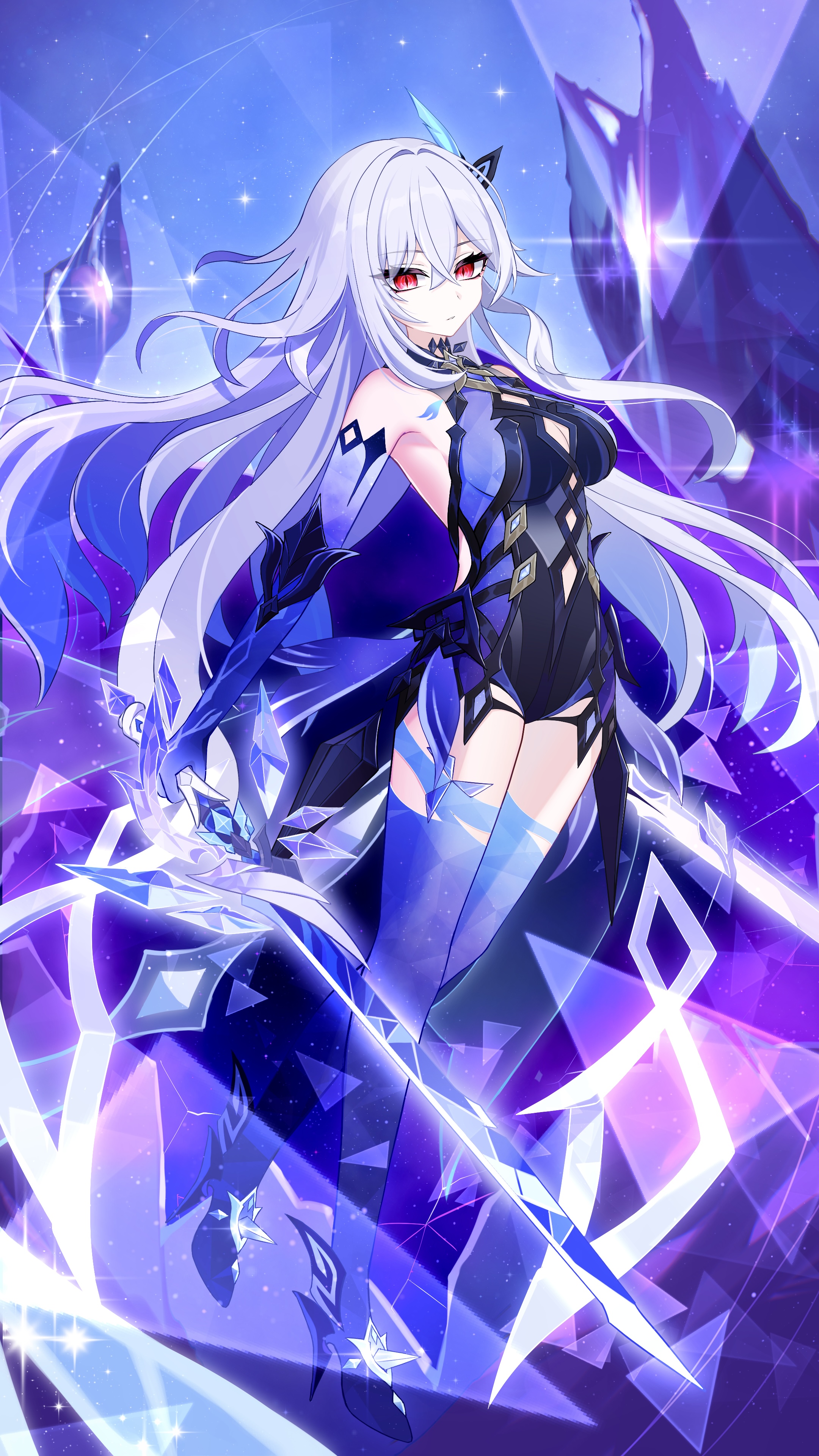 Skirk Genshin Impact 4K Anime Wallpaper