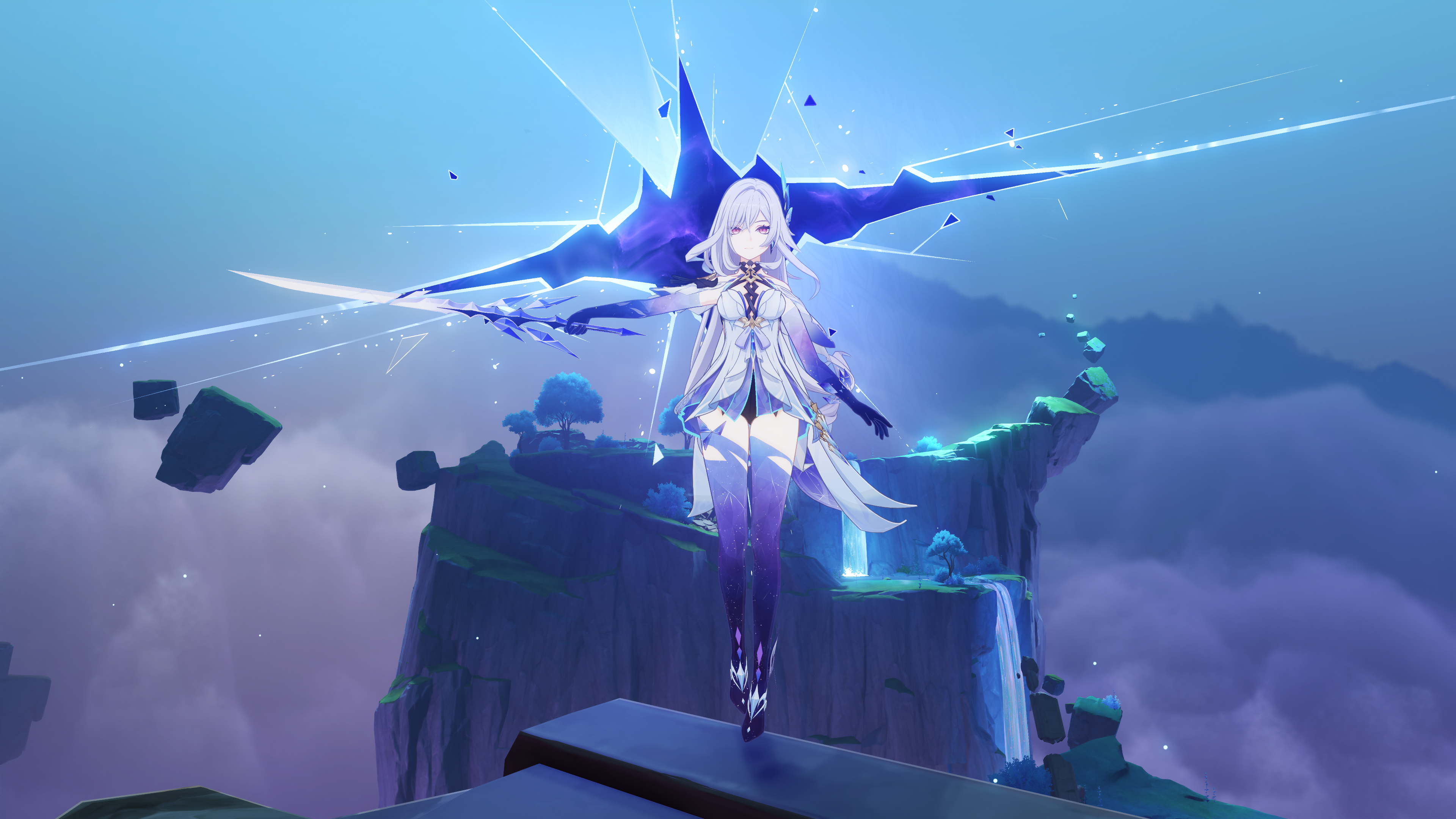 Skirk Genshin Impact 4K Wallpaper