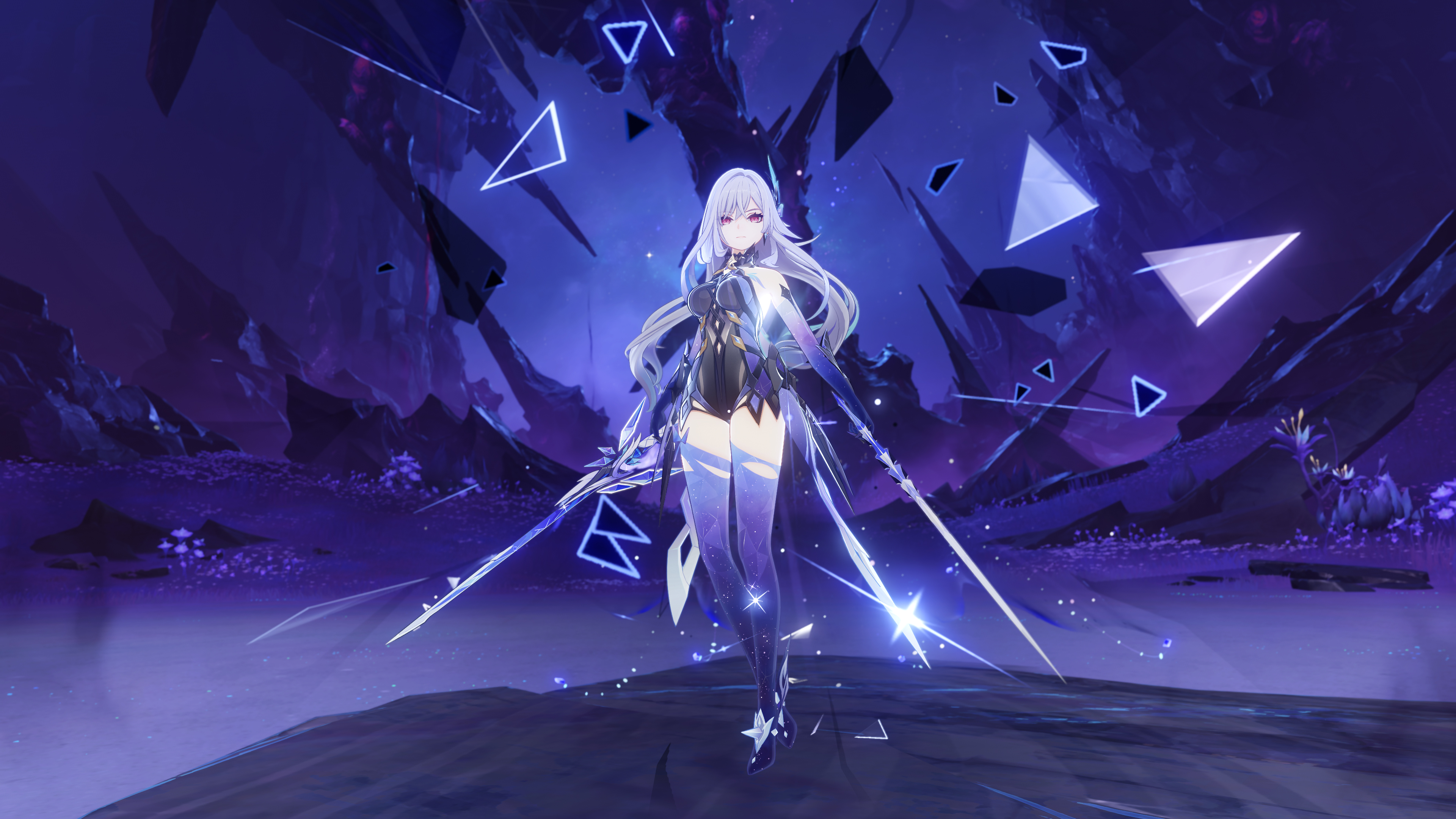 Skirk Genshin Impact 4K Wallpaper