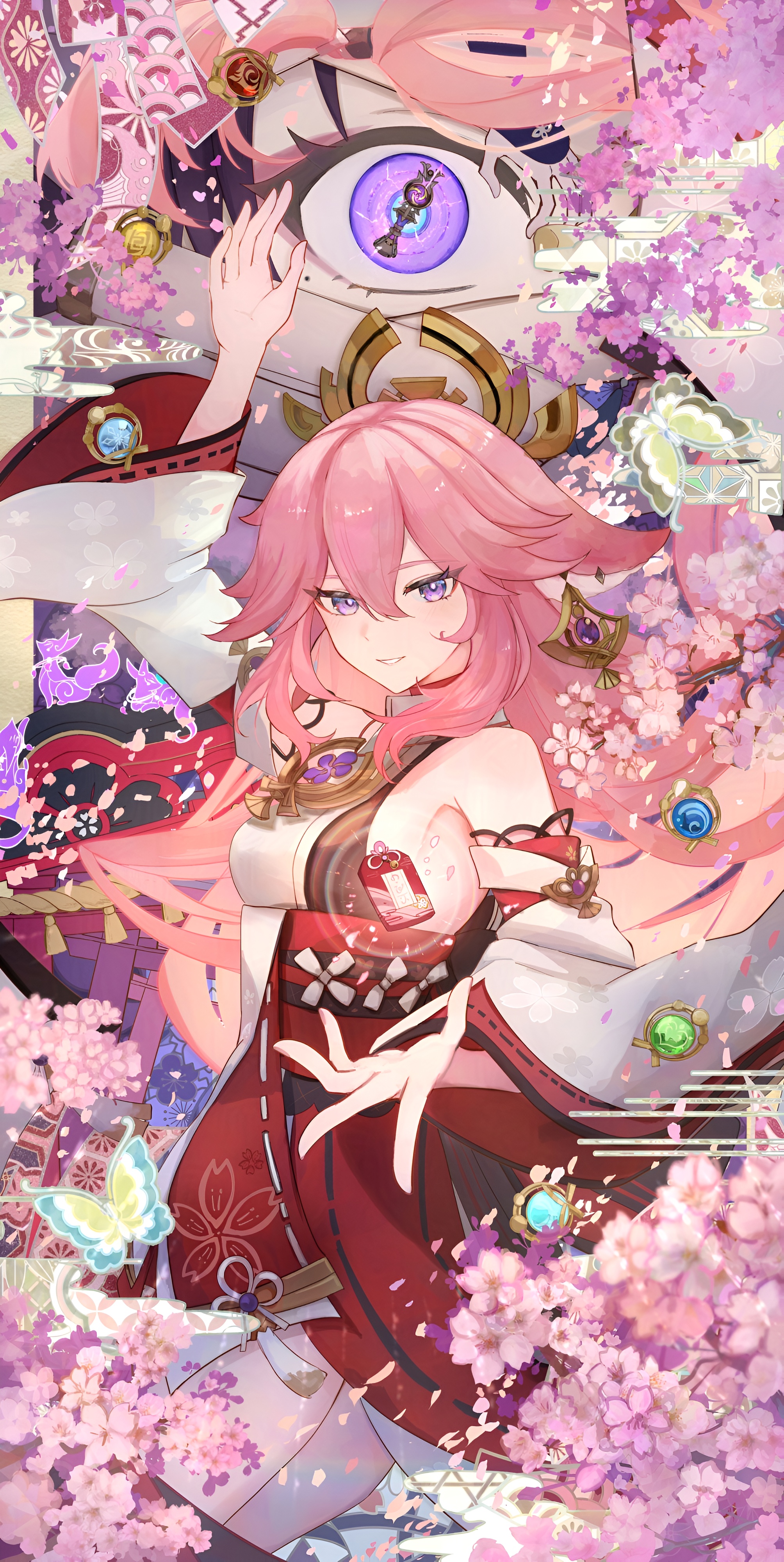 Yae Miko Genshin Impact 4K Wallpaper