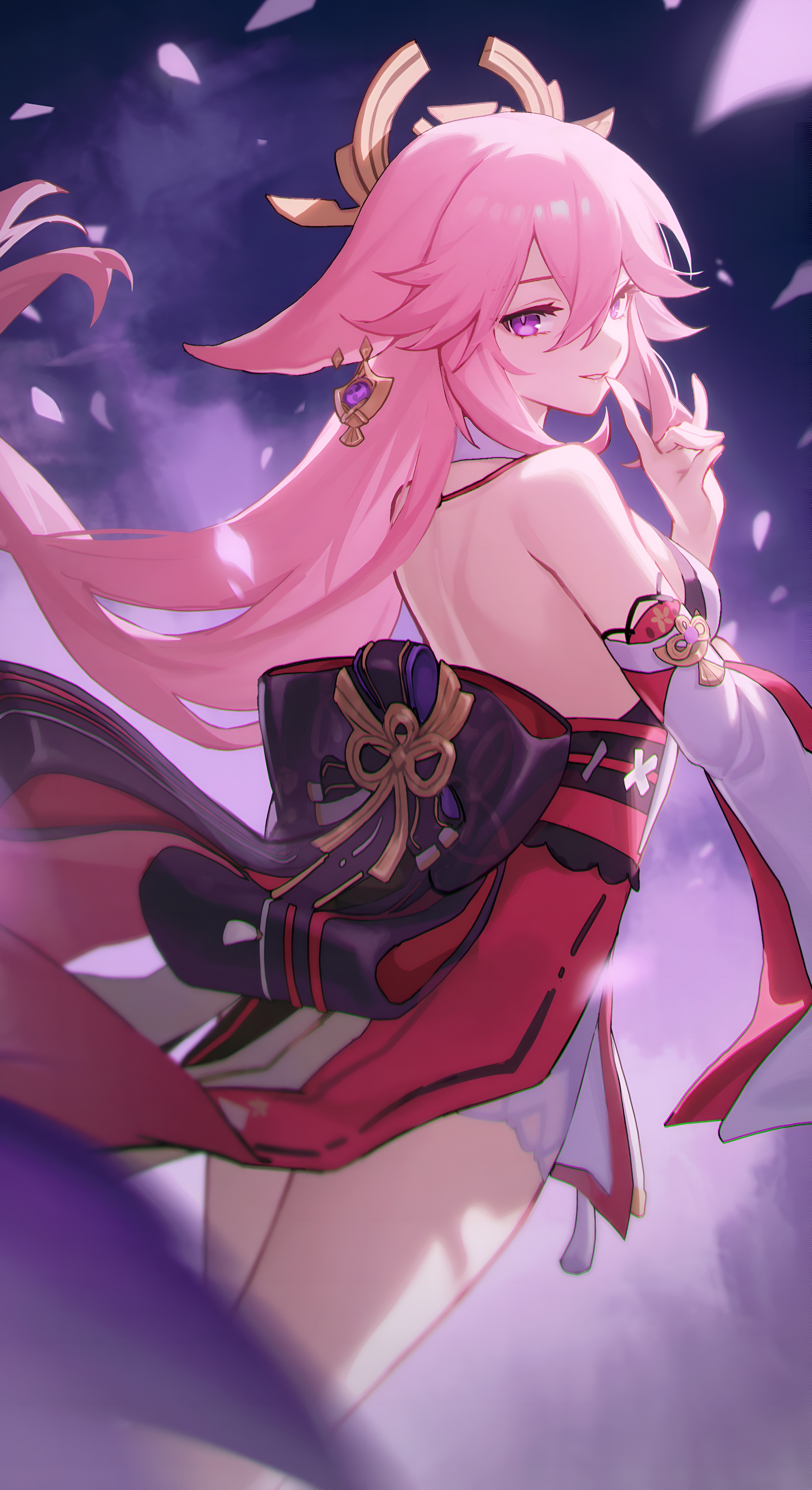 Yae Miko Genshin Impact 4K Wallpaper