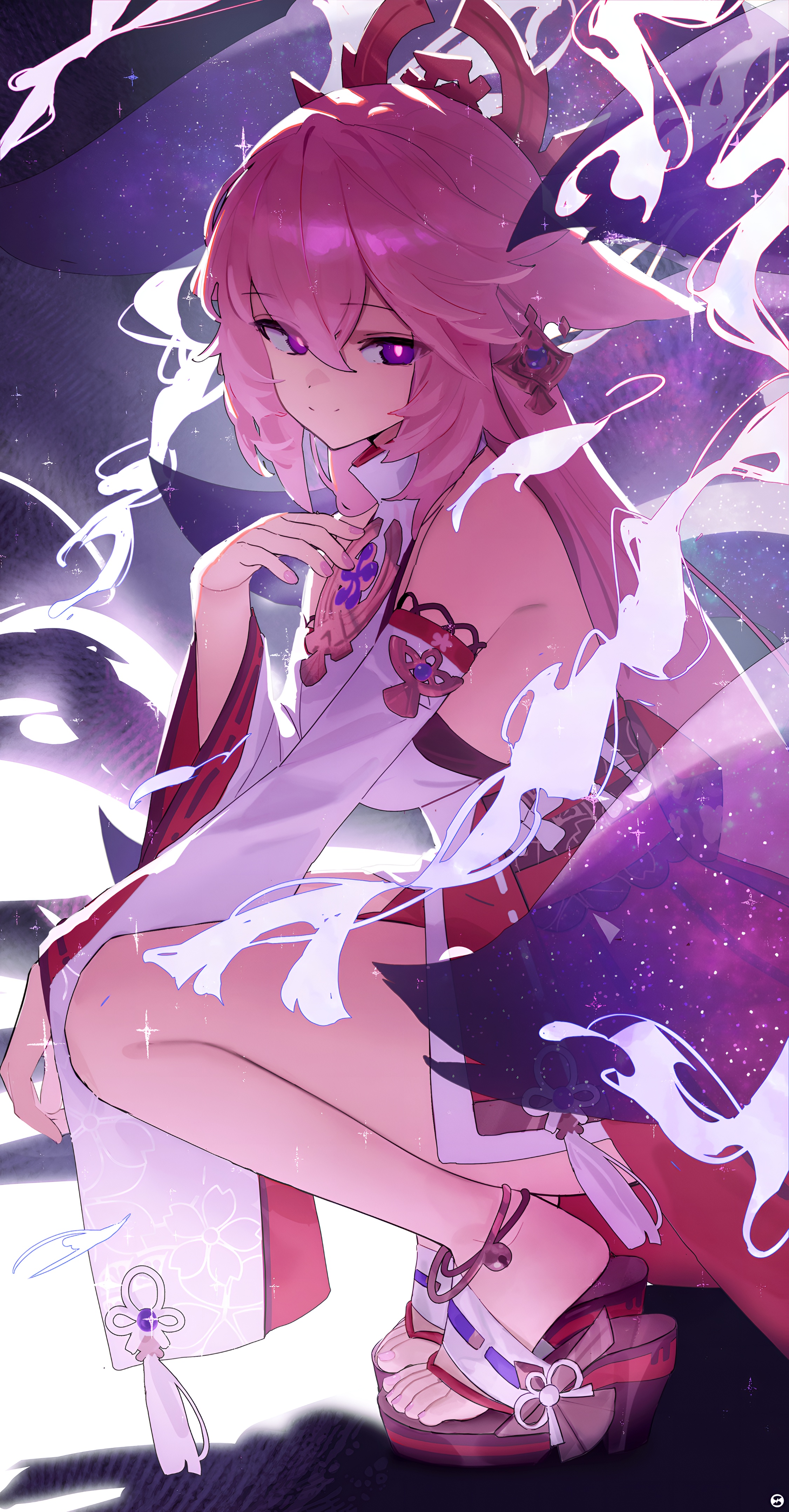 Yae Miko Genshin Impact 4K Wallpaper