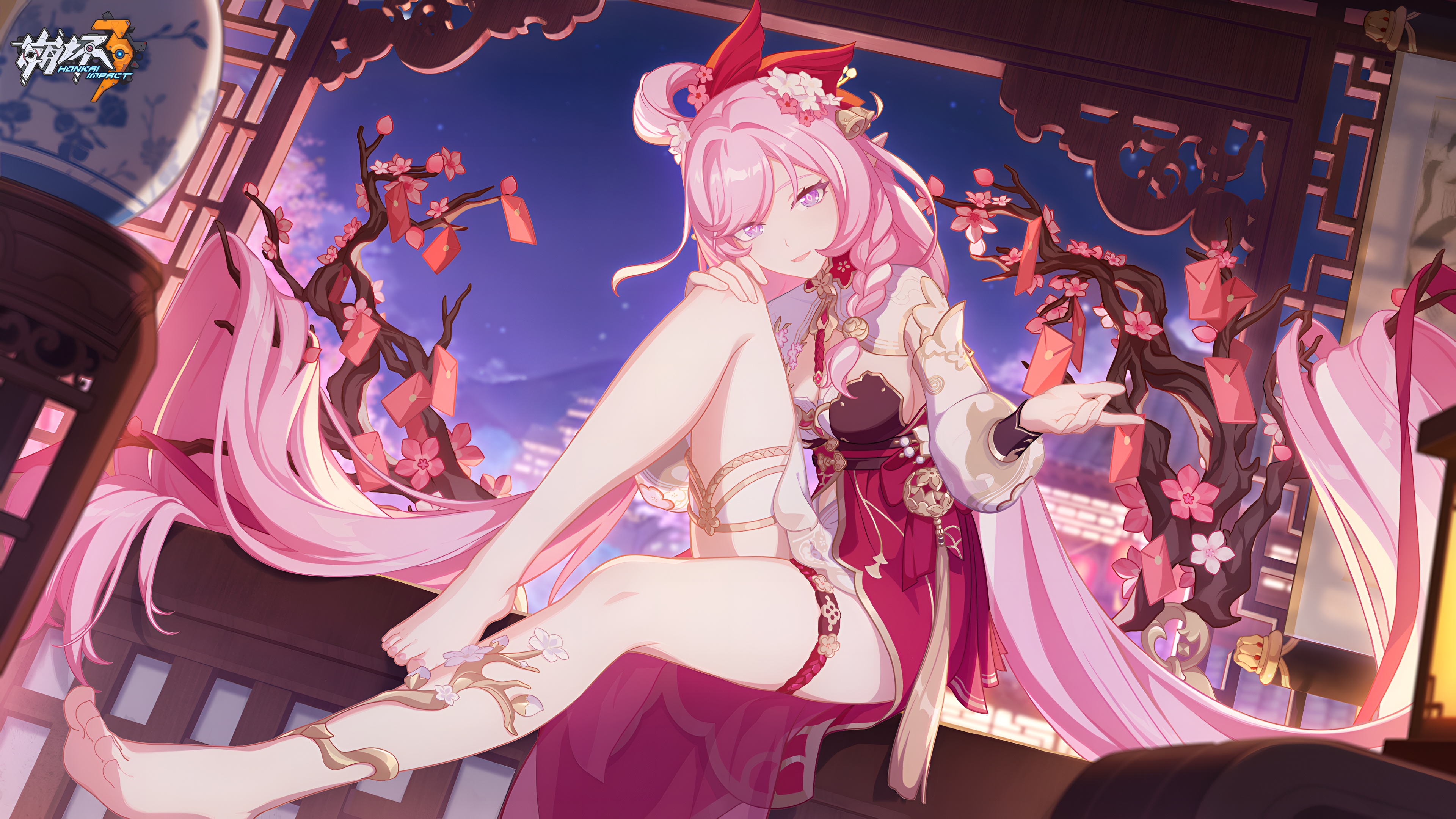 Elysia Honkai Impact 3rd 4K Wallpaper