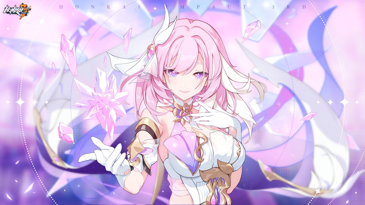 Elysia Honkai Impact 3rd 4K Wallpaper