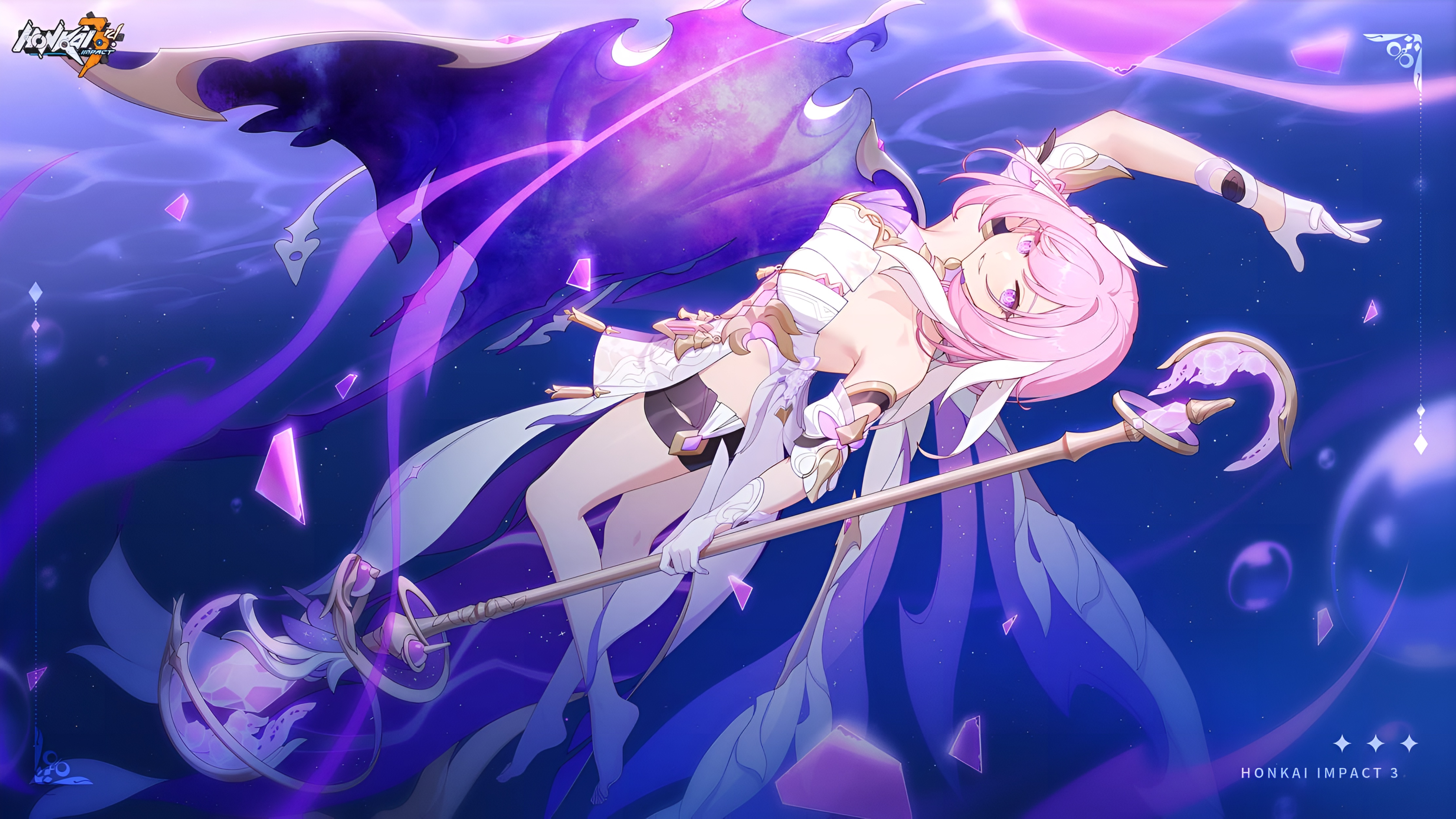 Elysia Honkai Impact 3rd 4K Wallpaper