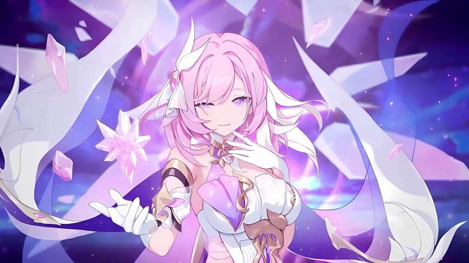 Elysia Honkai Impact 3rd 4K Wallpaper