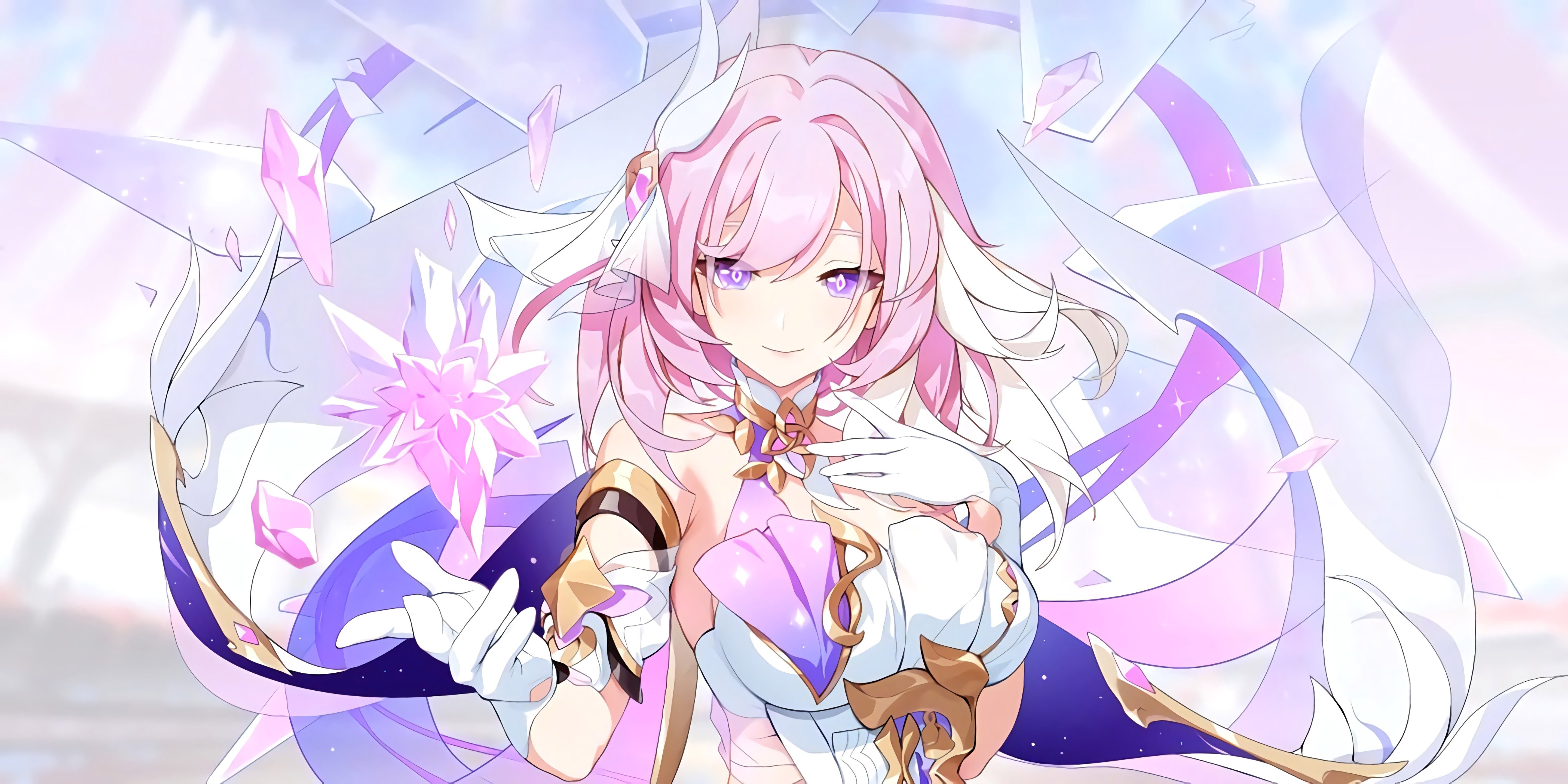 Elysia Honkai Impact 3rd 4K Wallpaper