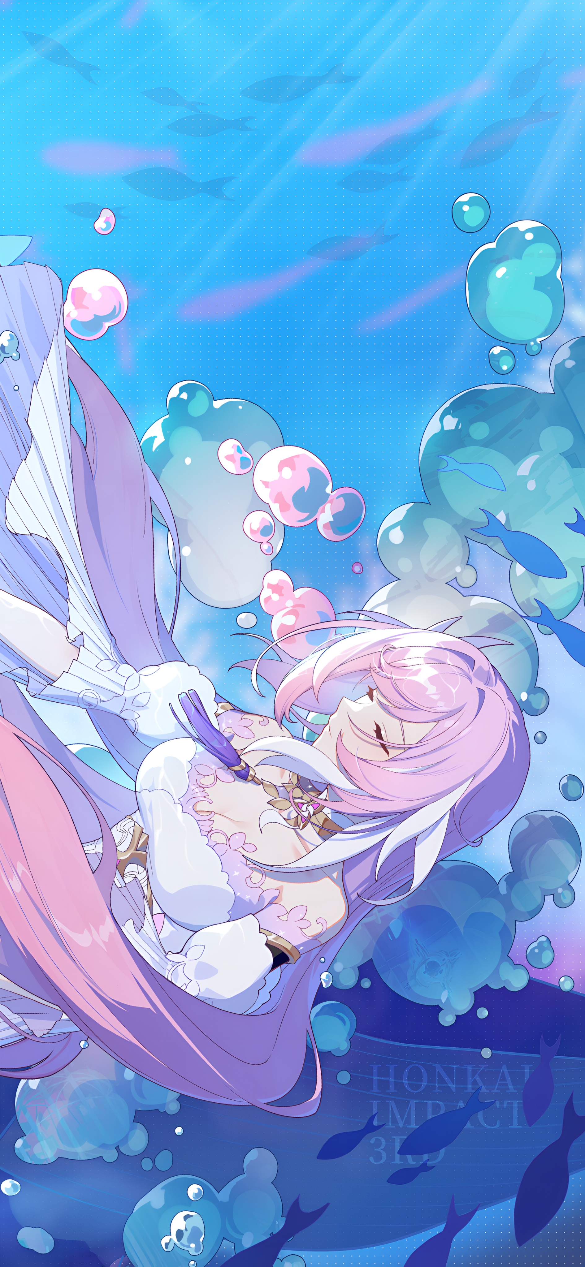Elysia Underwater Dream Honkai Impact 3rd Wallpaper