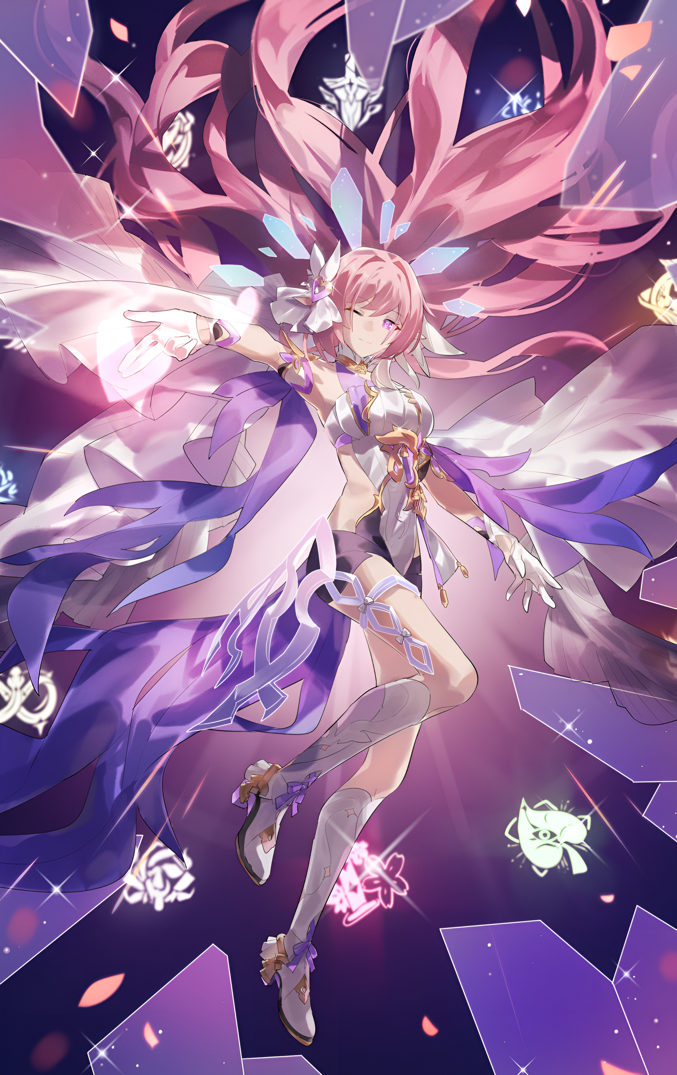 Elysia Honkai Impact 3rd 4K Wallpaper