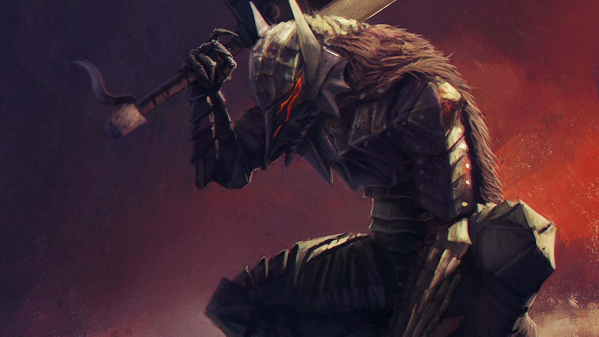 Berserk Guts Berserker Armor 4K Wallpaper