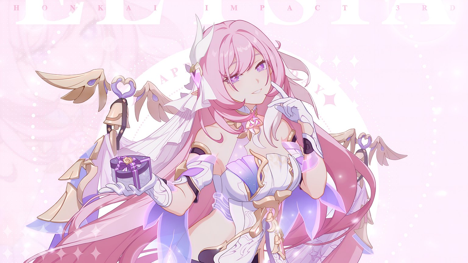 Elysia Honkai Impact 3rd 4K Wallpaper