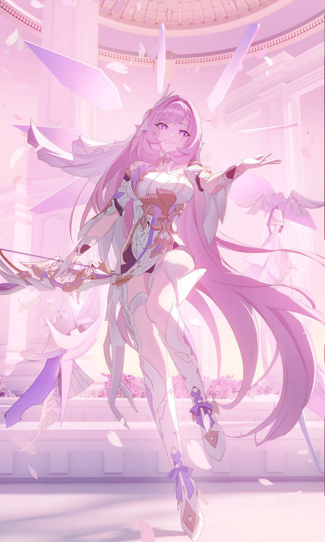 Elysia Honkai Impact 3rd 4K Wallpaper