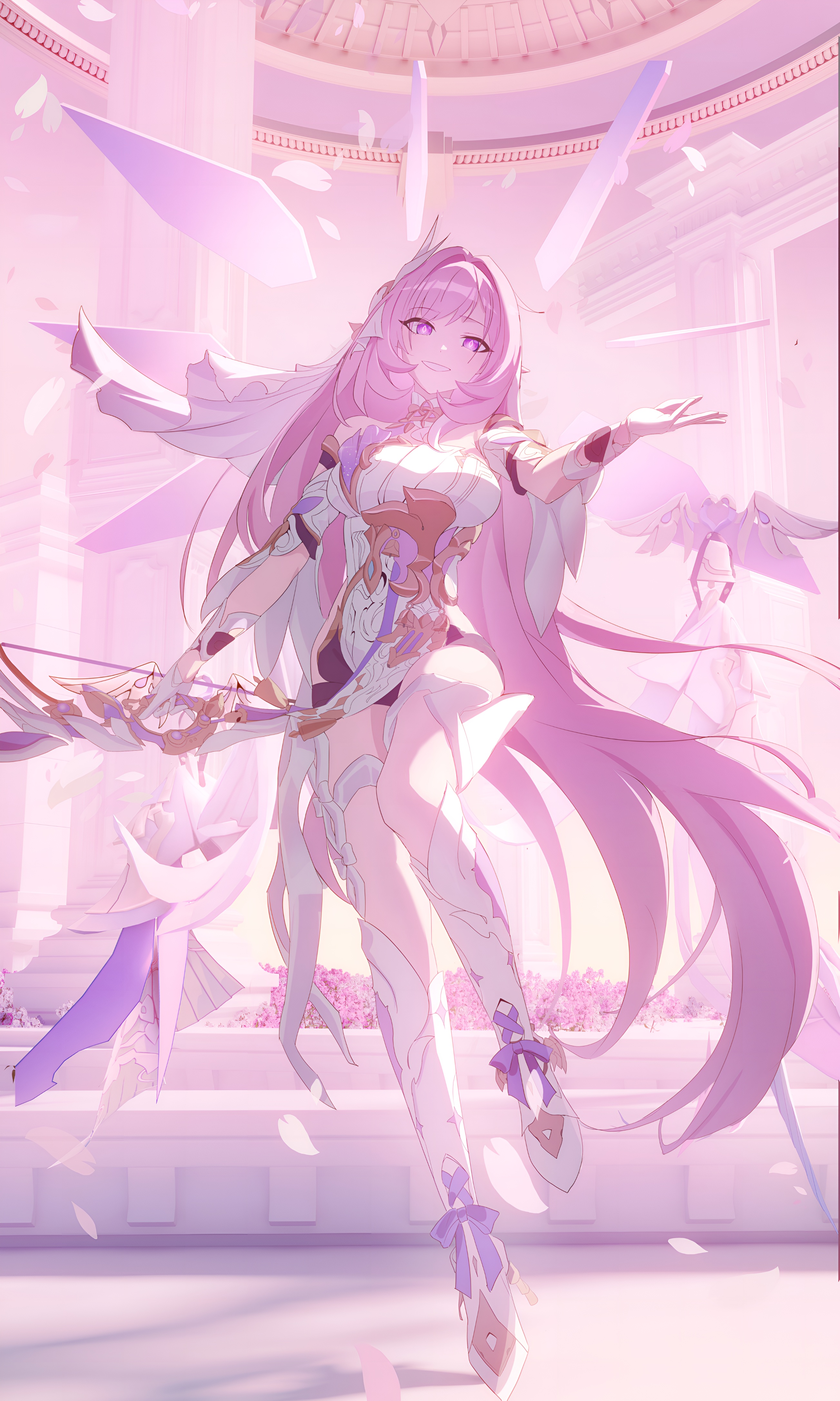 Elysia Honkai Impact 3rd 4K Wallpaper