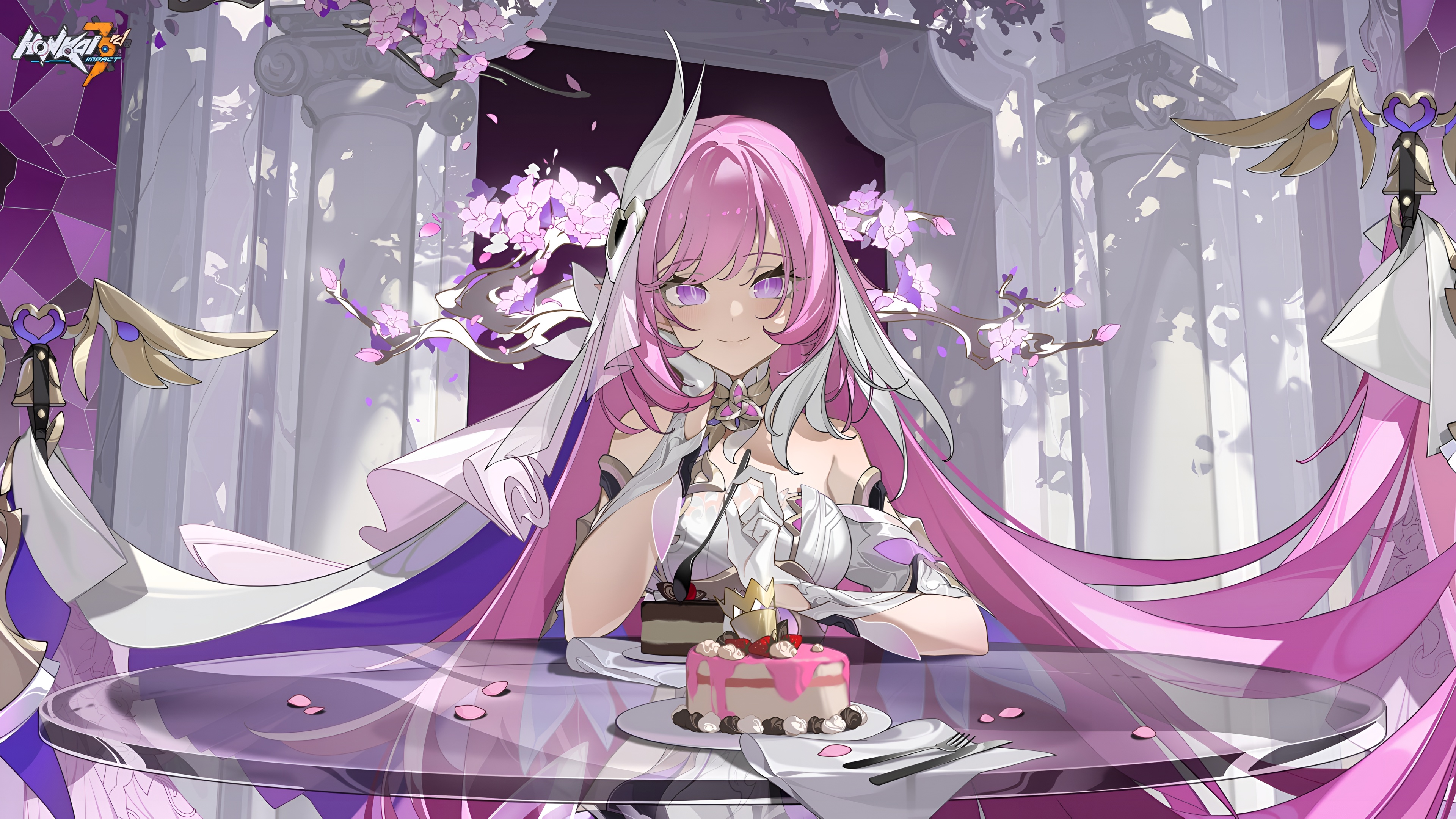 Elysia Birthday Wallpaper – Honkai Impact 3rd 4K