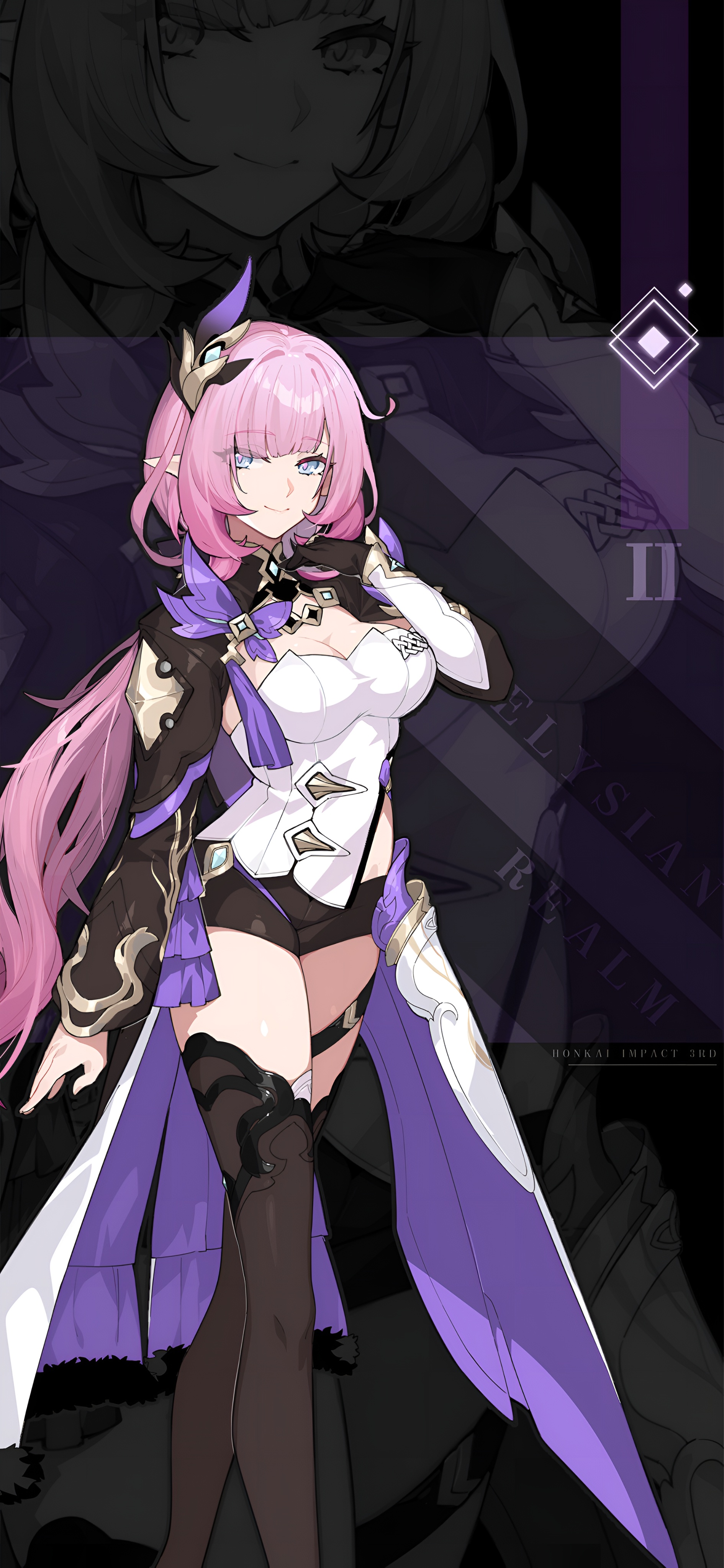 Elysia Honkai Impact 3rd 4K Wallpaper