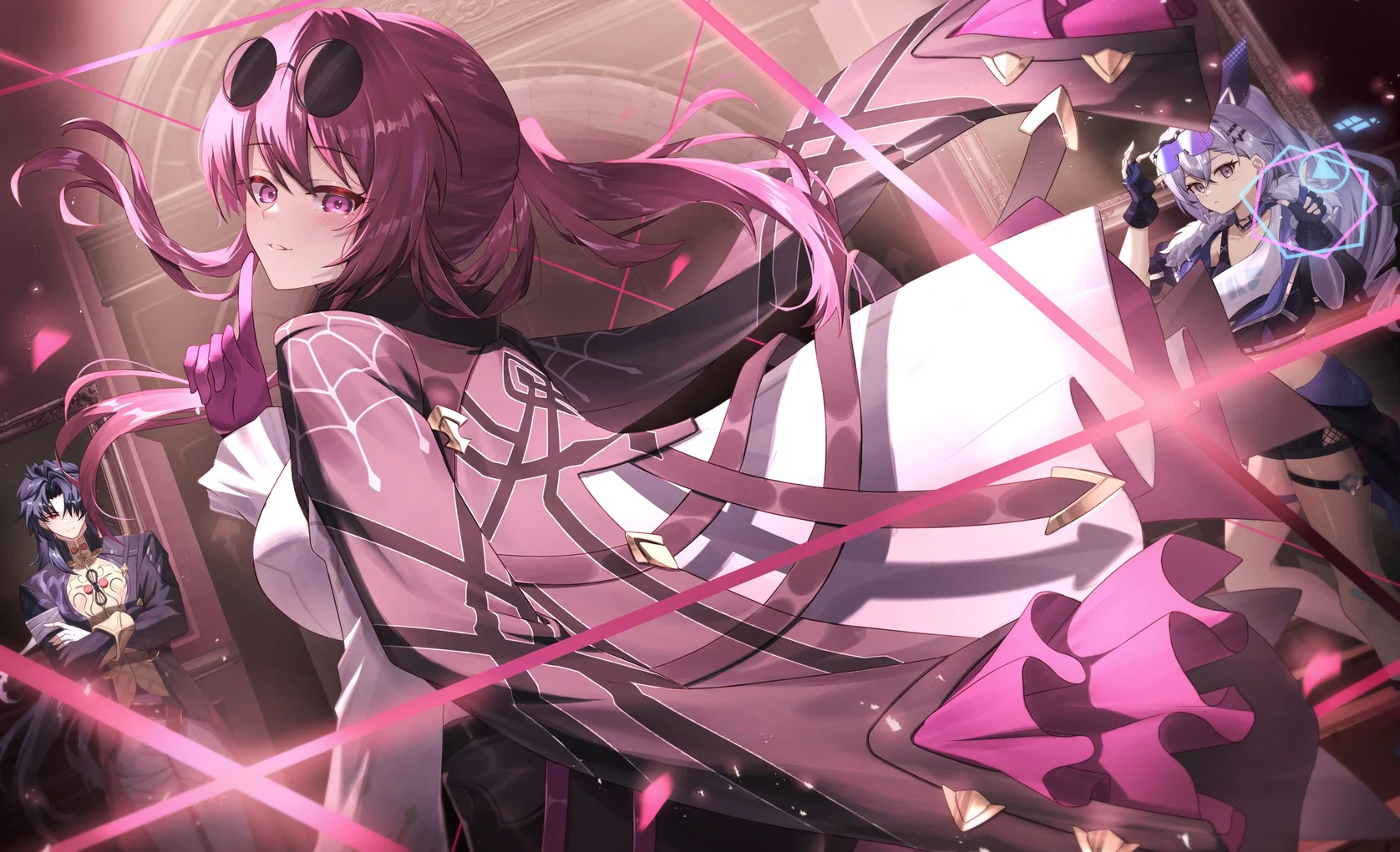 Kafka & Silver Wolf Honkai Star Rail 4K Wallpaper