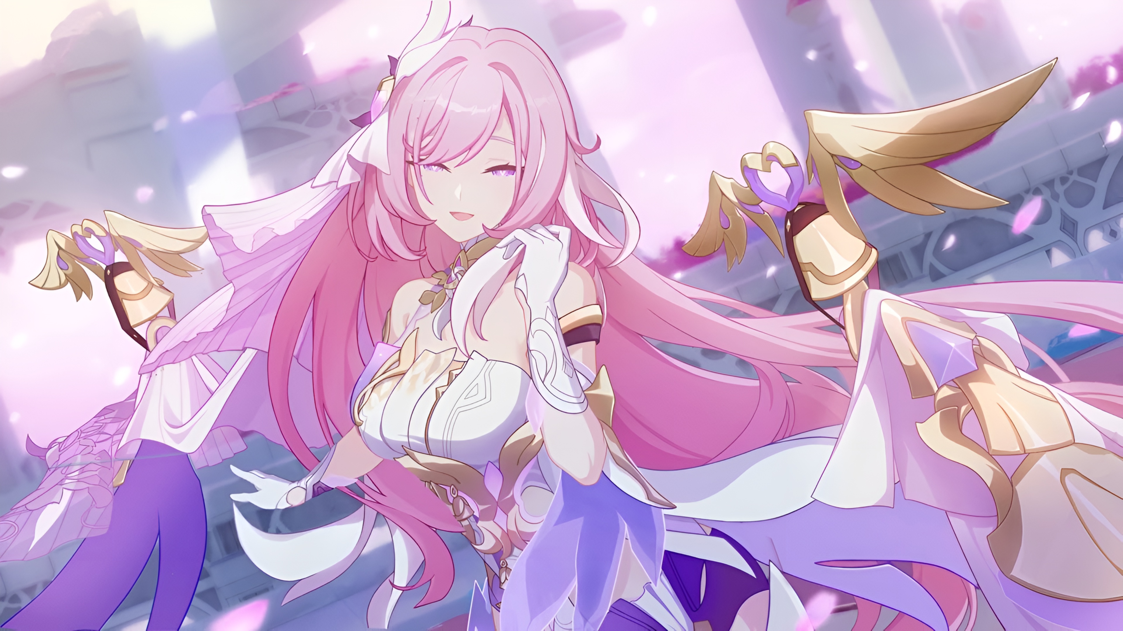 Elysia Honkai Impact 3rd 4K Wallpaper