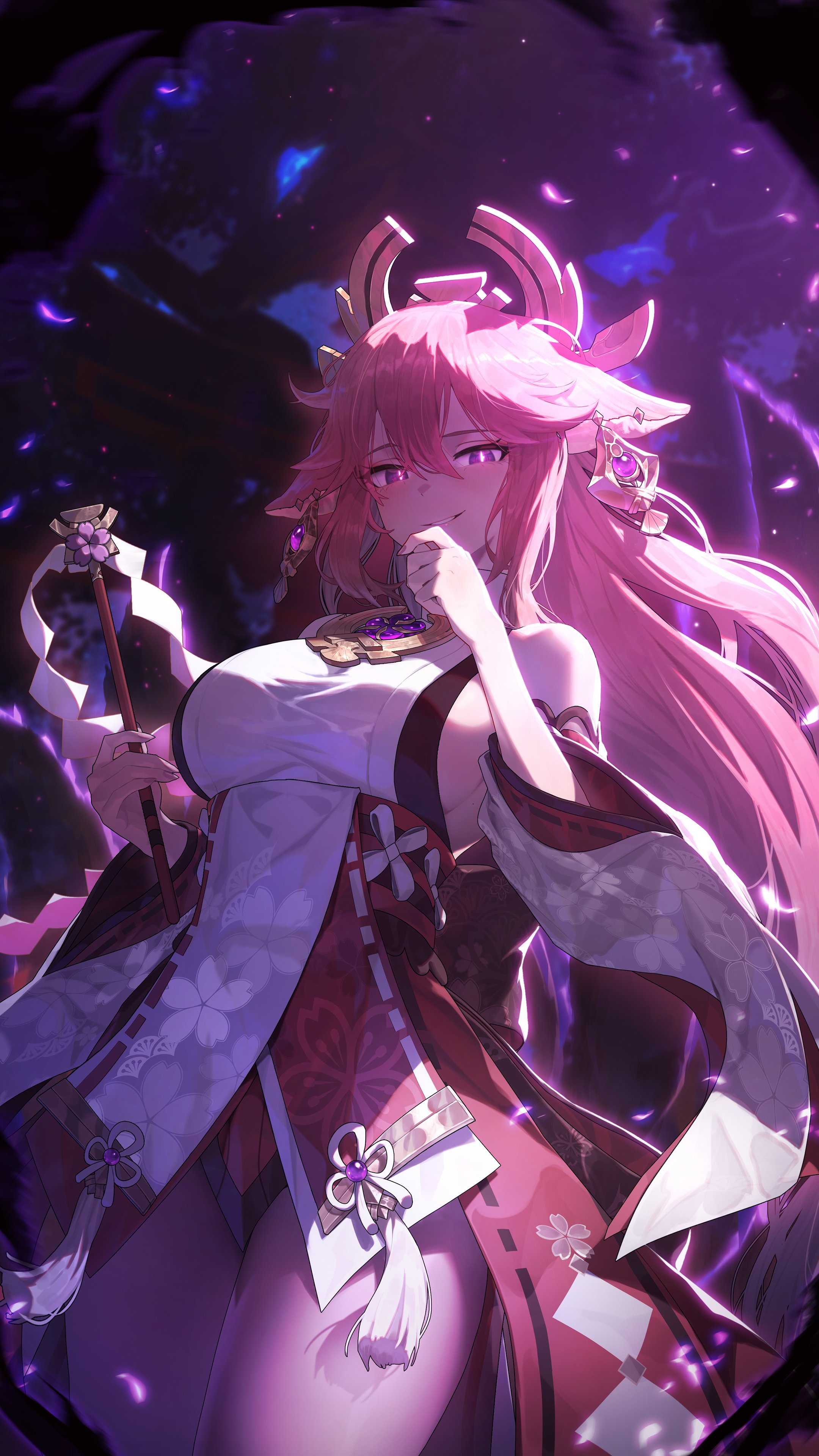Yae Miko Genshin Impact 4K Wallpaper