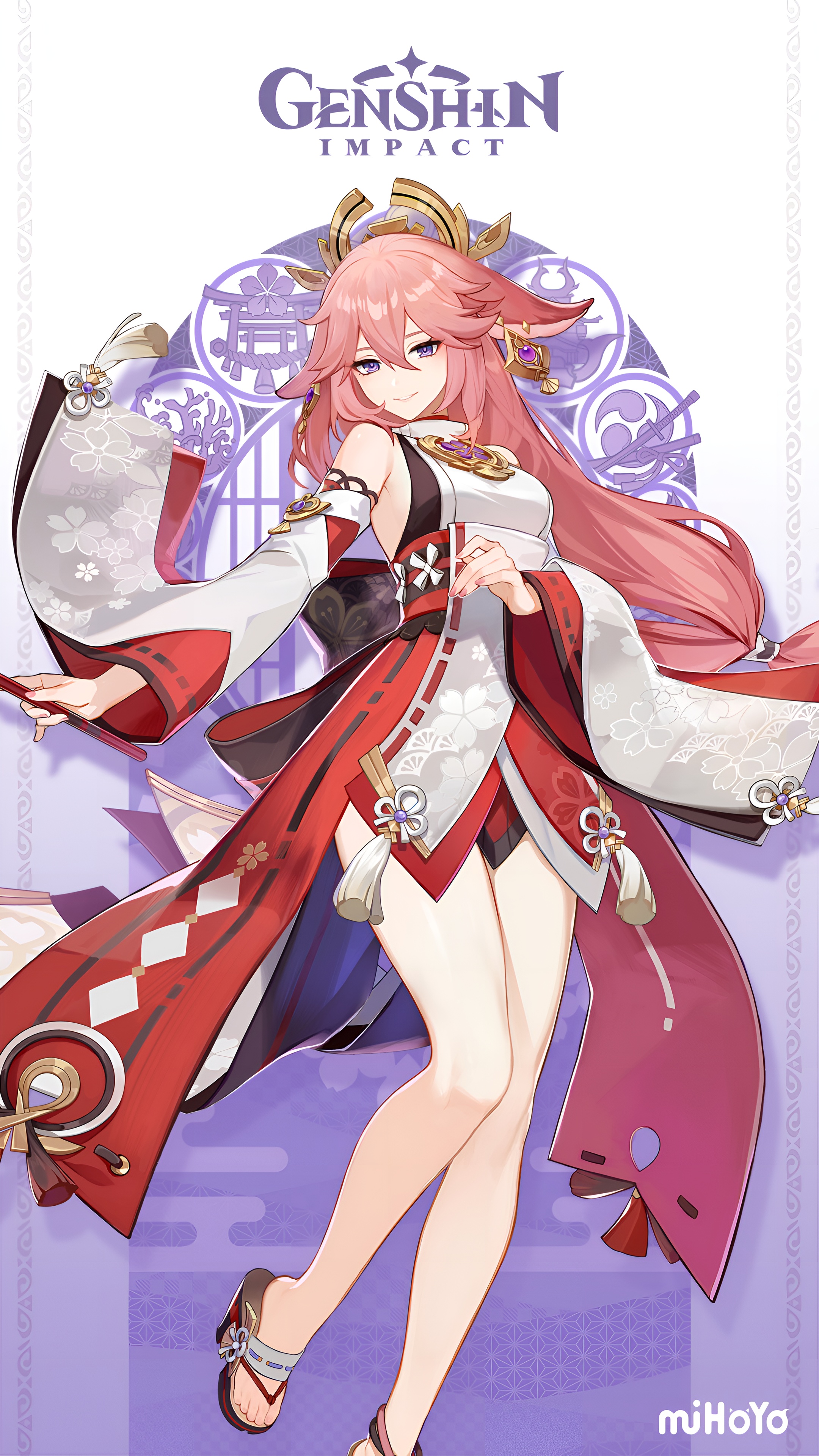 Yae Miko Genshin Impact 4K Wallpaper