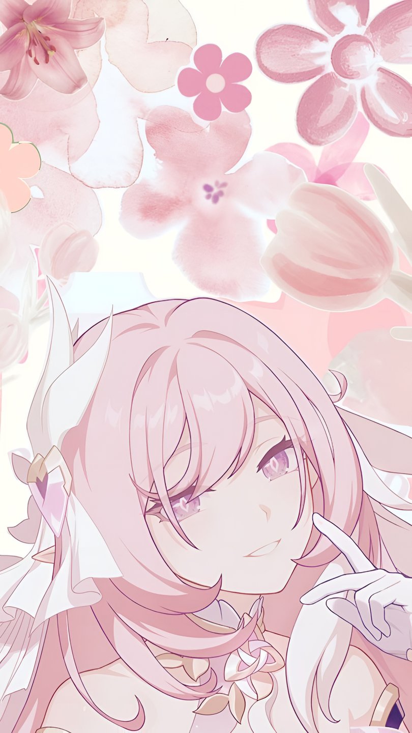 Elysia Spring Blossom 4K Anime Wallpaper