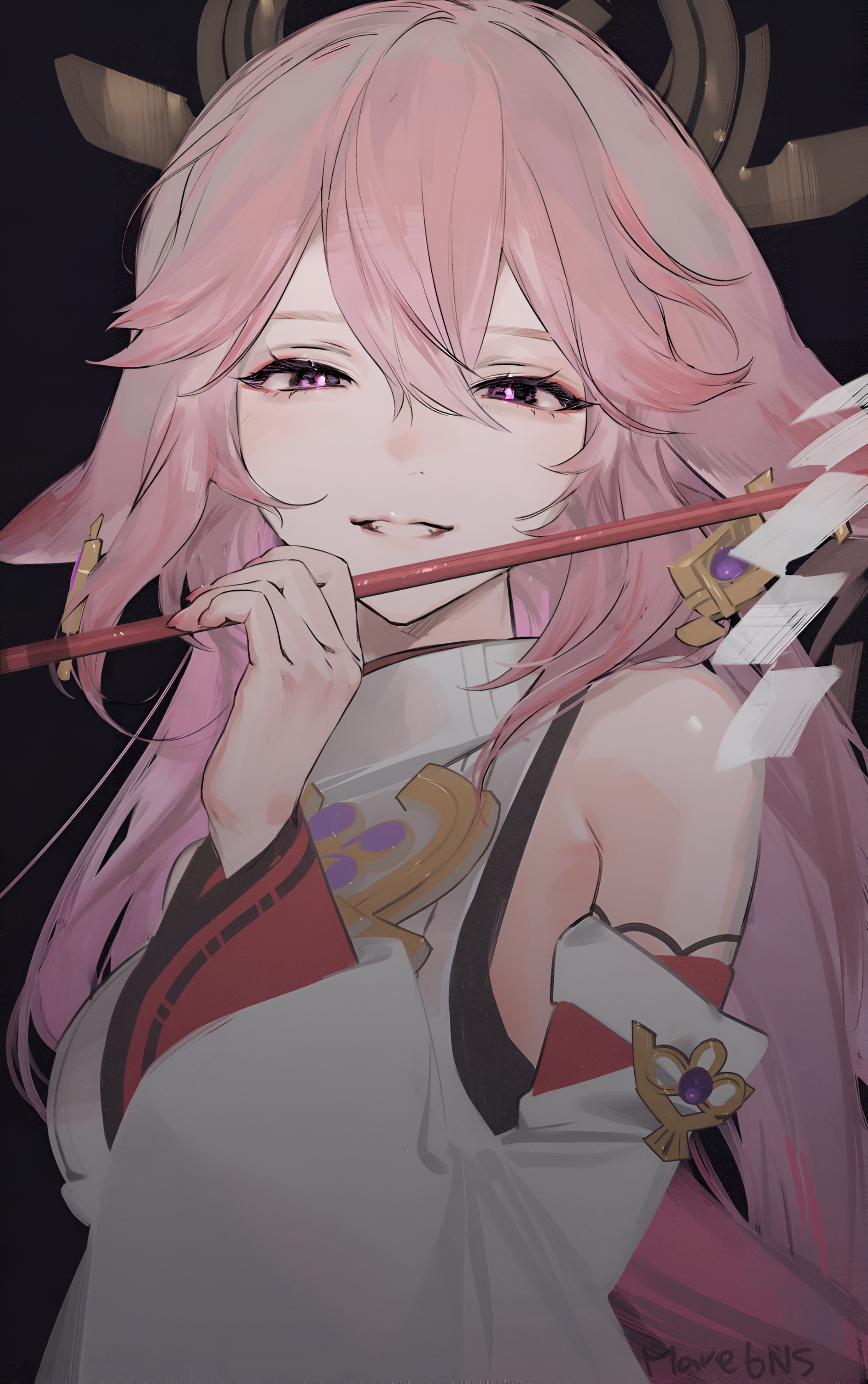 Yae Miko Genshin Impact 4K Wallpaper