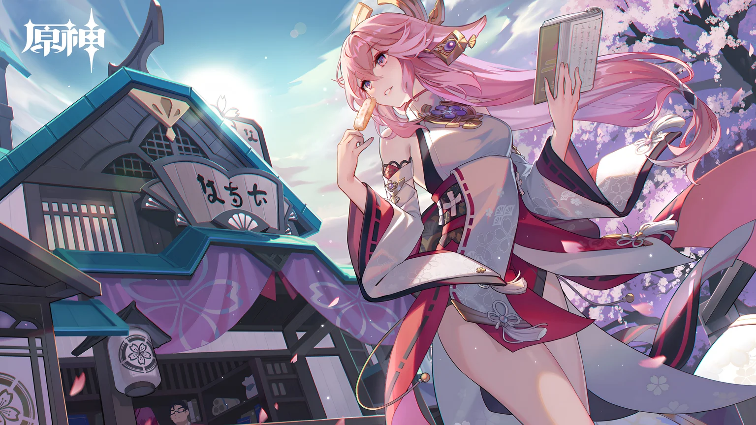 Yae Miko Genshin Impact Fond d'écran 4K
