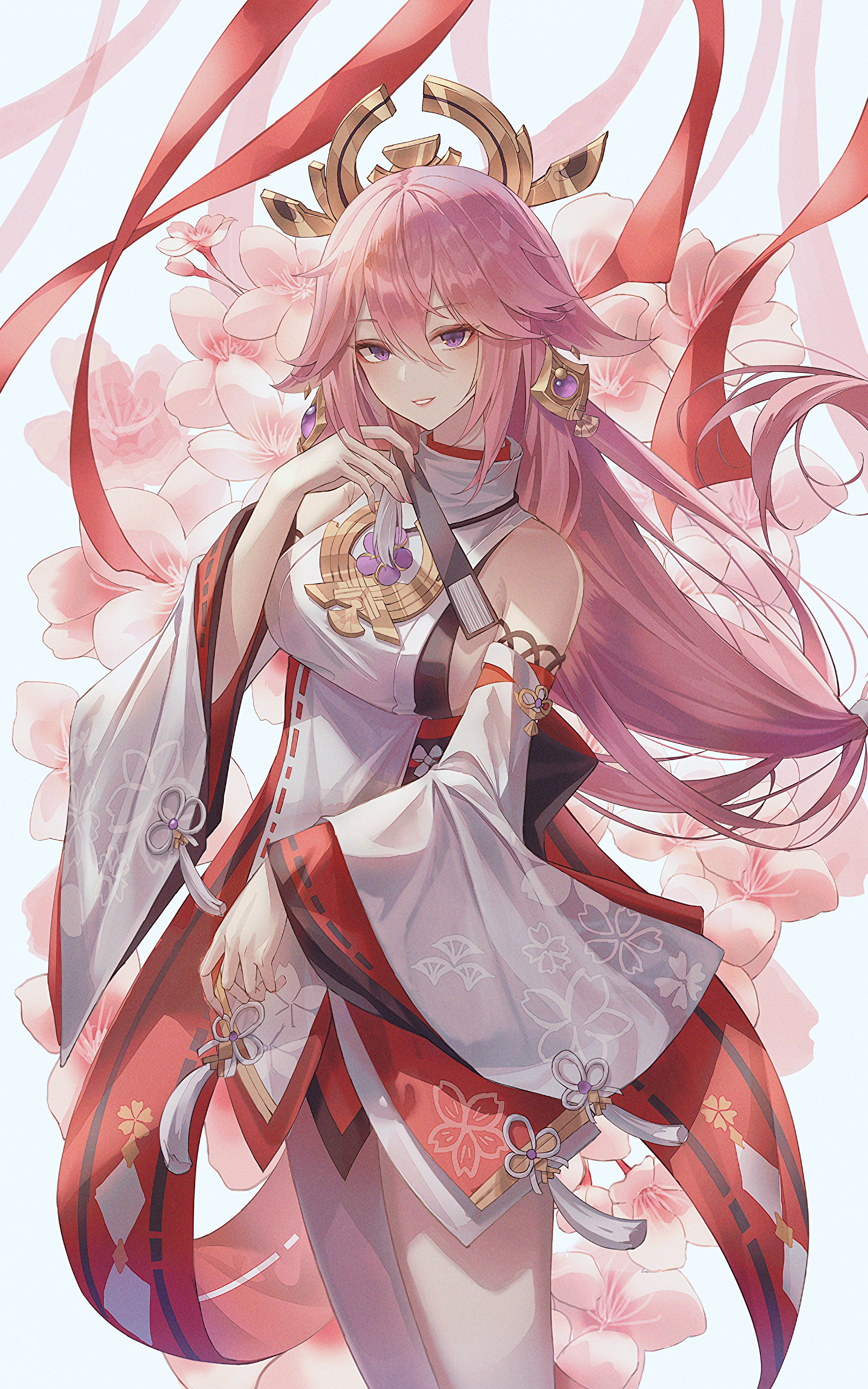 Yae Miko Genshin Impact 4K Wallpaper